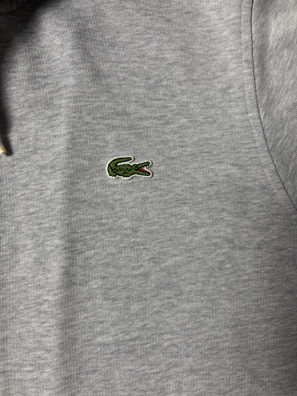 Vintage Lacoste Zipper Grau