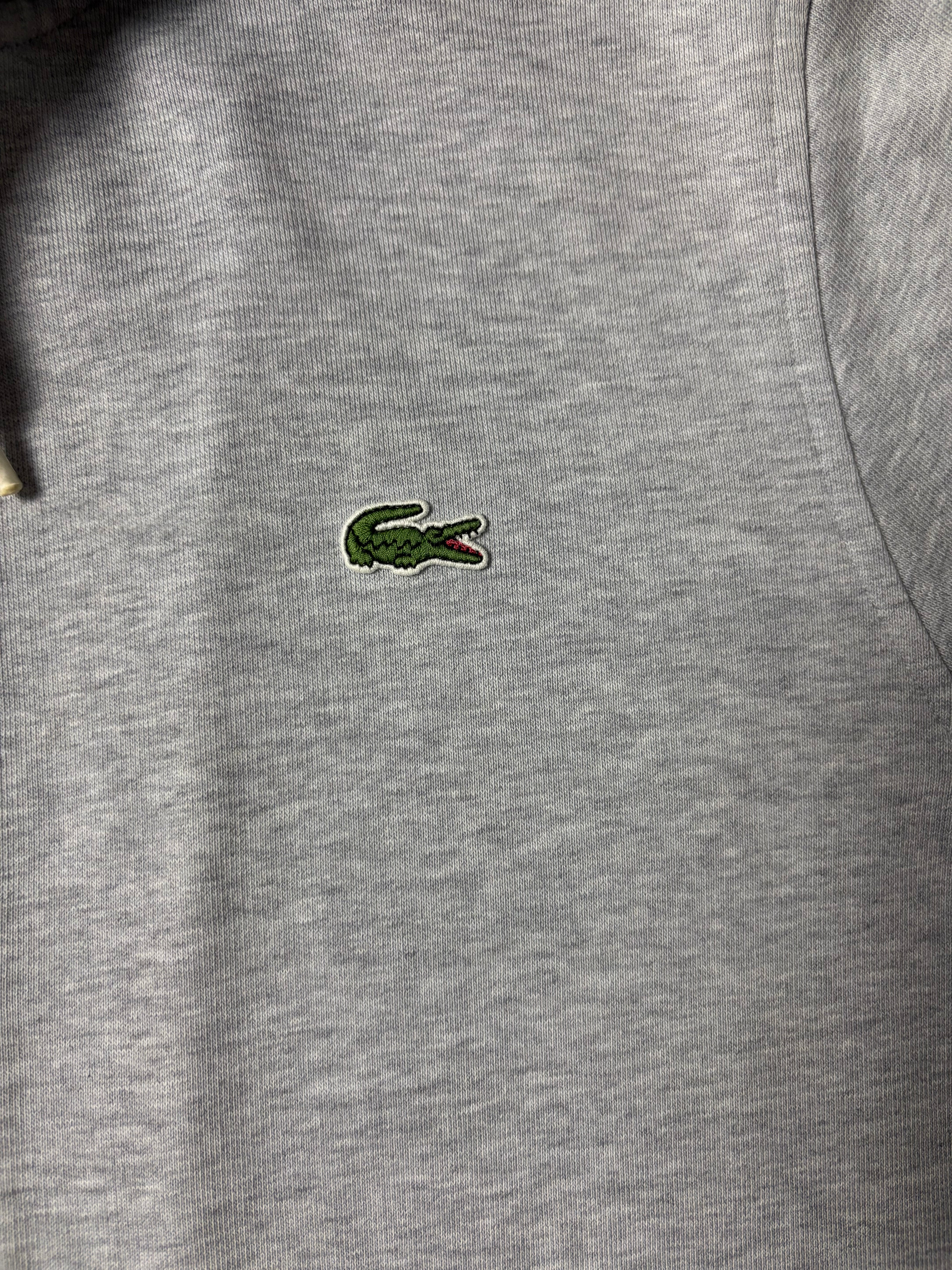 Vintage Lacoste Zipper Grau