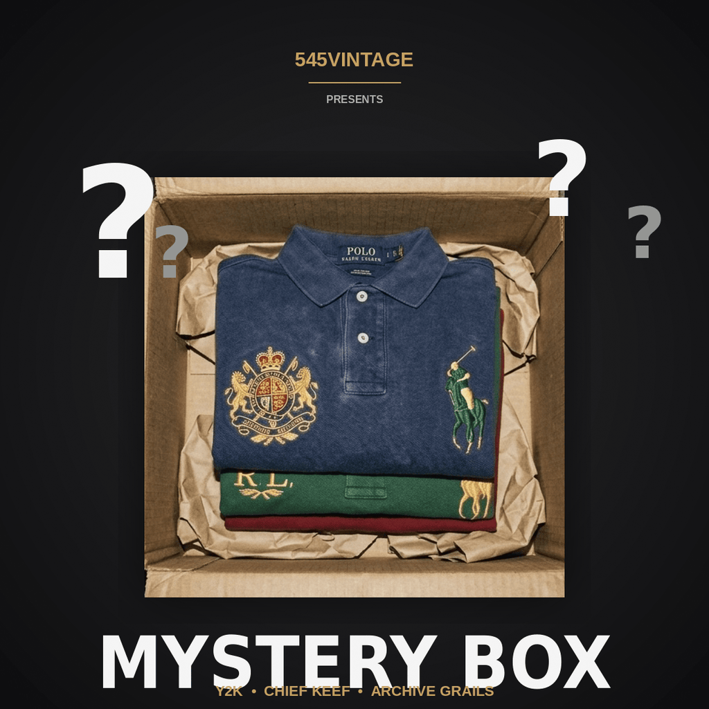 545Vintage Y2K Chief Keef Archive Polo Bundle (Big Pony & Crests)