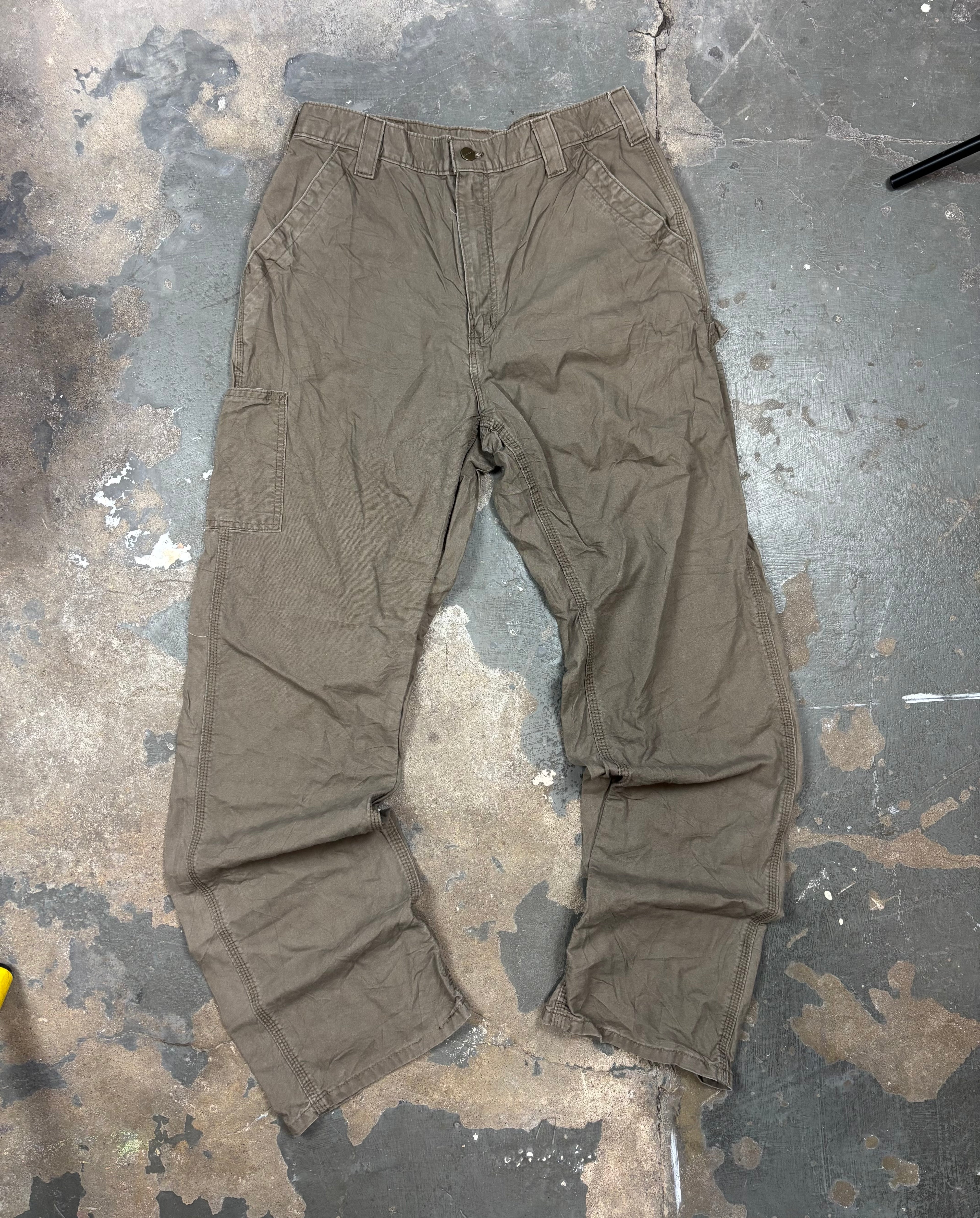 Vintage Carhartt B151 Work Pants Braun