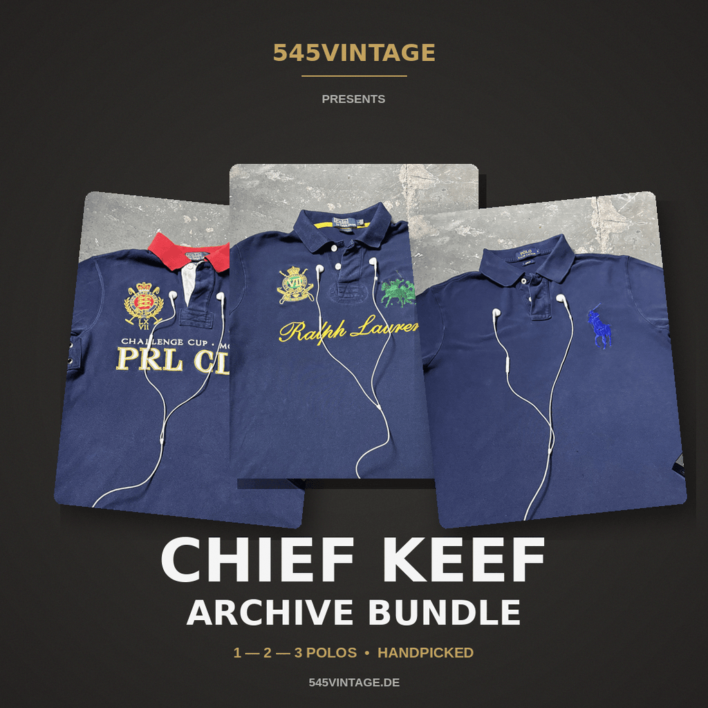 545Vintage Y2K Chief Keef Archive Polo Bundle (Big Pony & Crests)