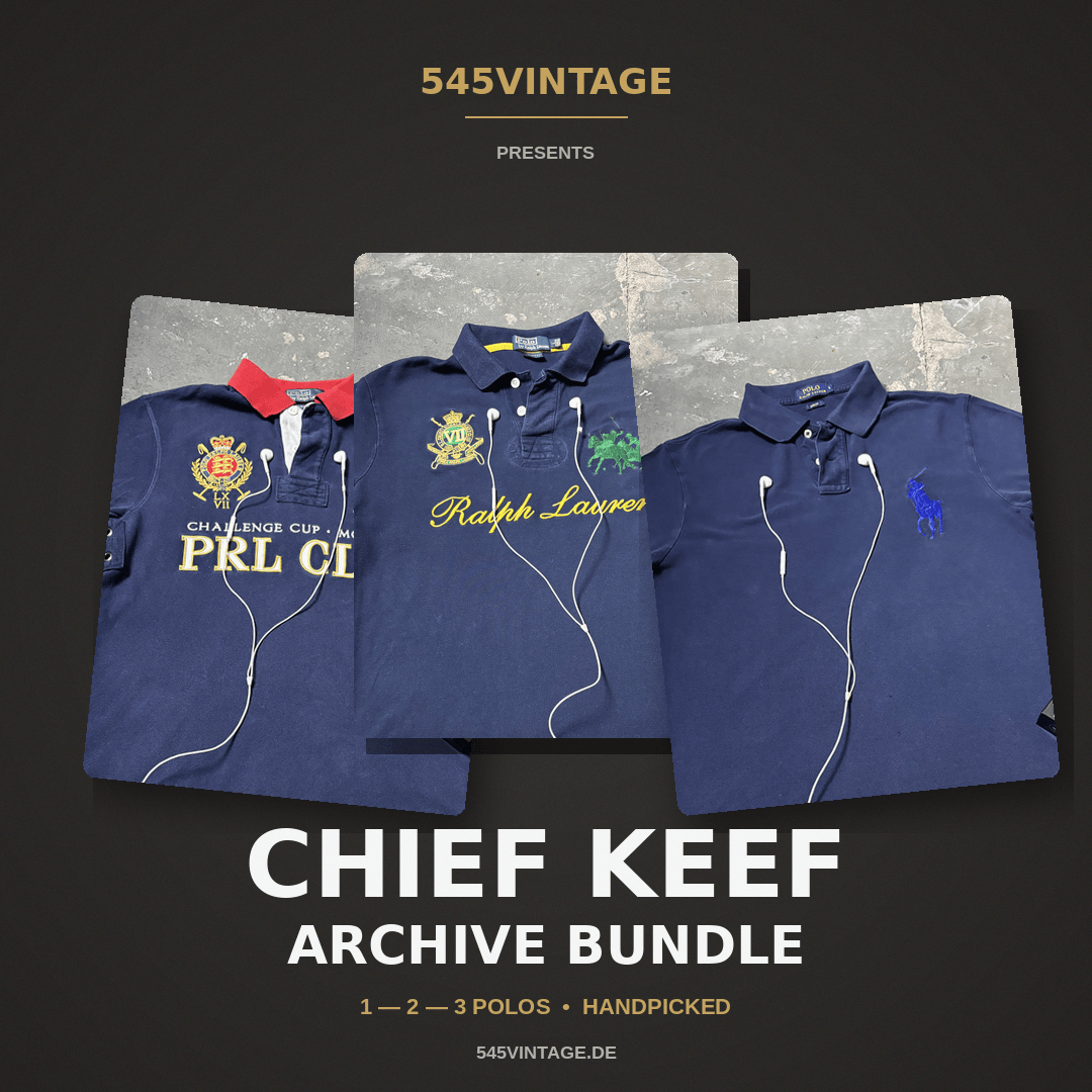 545Vintage Y2K Chief Keef Archive Polo Bundle (Big Pony & Crests)