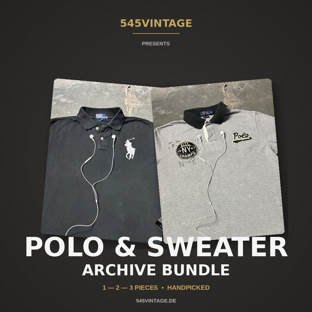 Premium Vintage Polo & Sweater Archive Bundle (bis zu 3 Teile)
