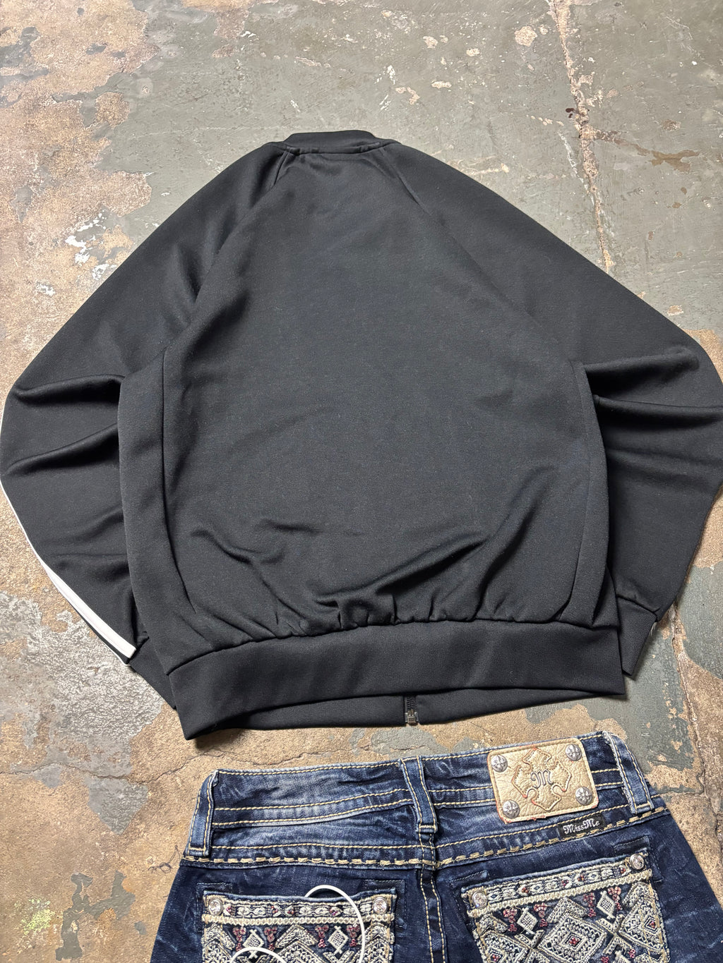 Heritage Adidas Originals Firebird Style Track Jacket Schwarz