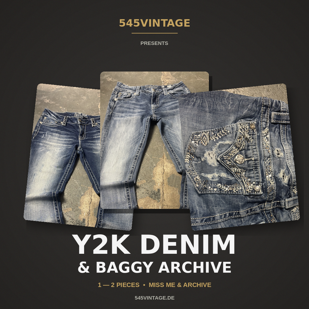 Y2K Denim & Baggy Pants Archive Bundle | Miss Me & Archive (1-2 Hosen)