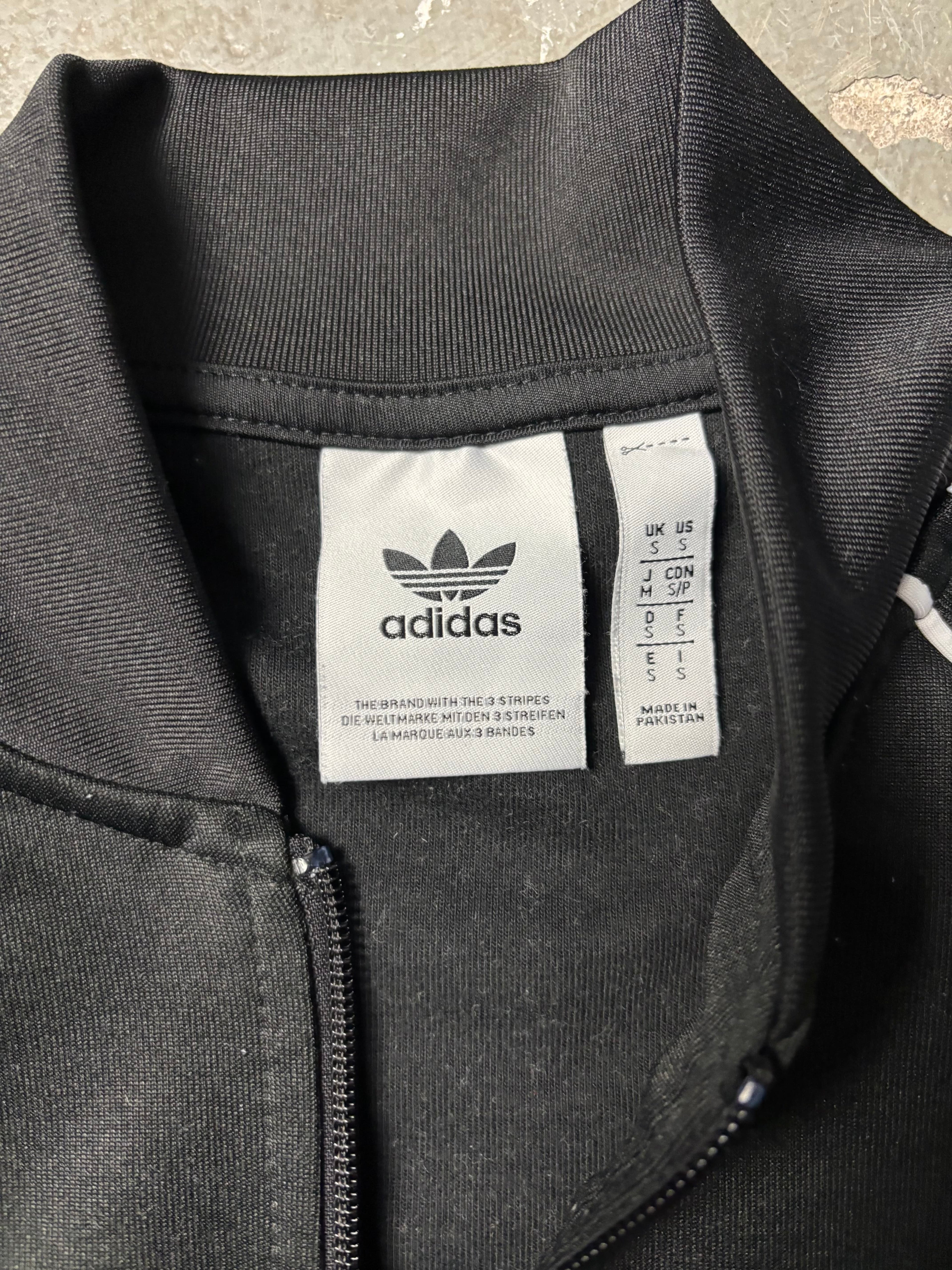 adidas Track Jacket Vintage Adidas Originals SST Track Jacket Schwarz Y2K