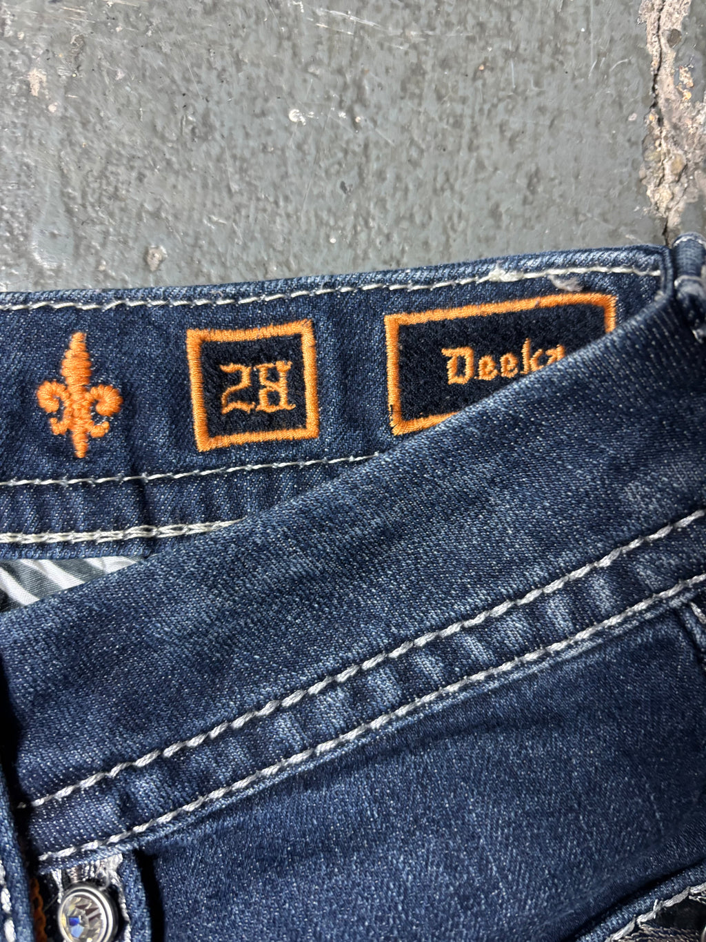 Vintage Rock Revival Jeans Flared Bootcut