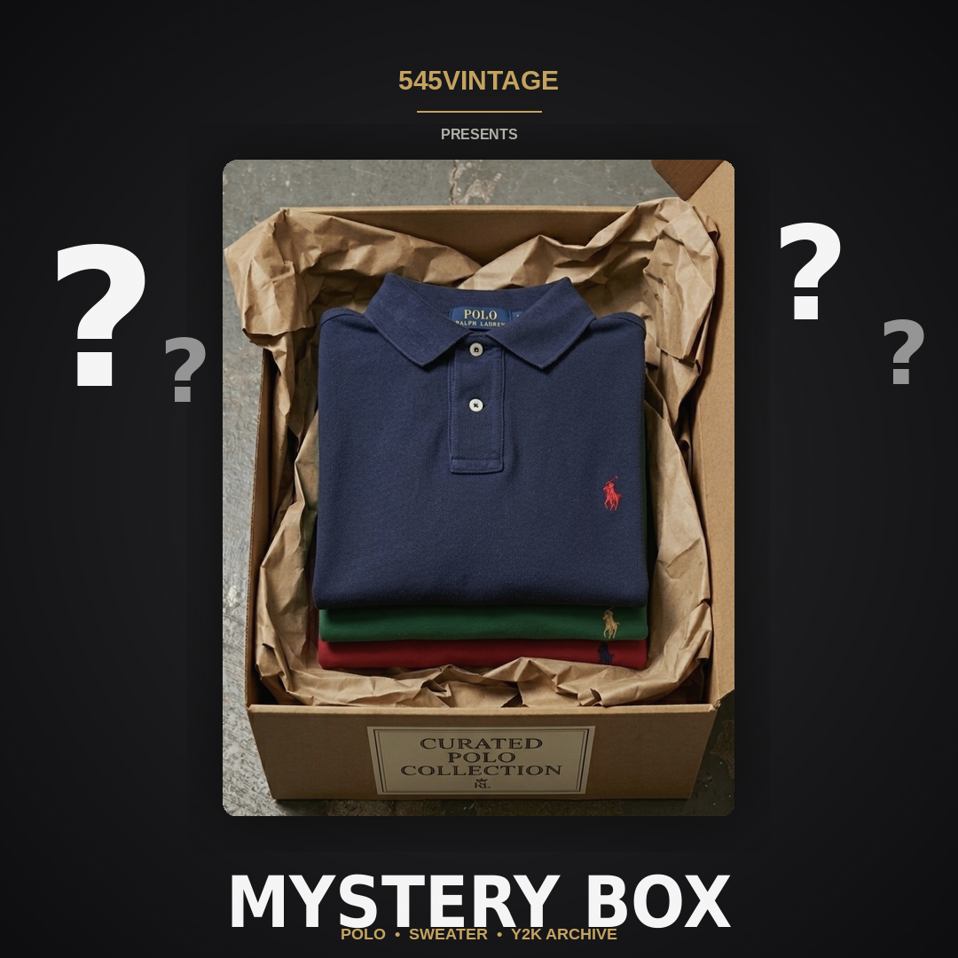 Premium Vintage Polo & Sweater Archive Bundle (bis zu 3 Teile)
