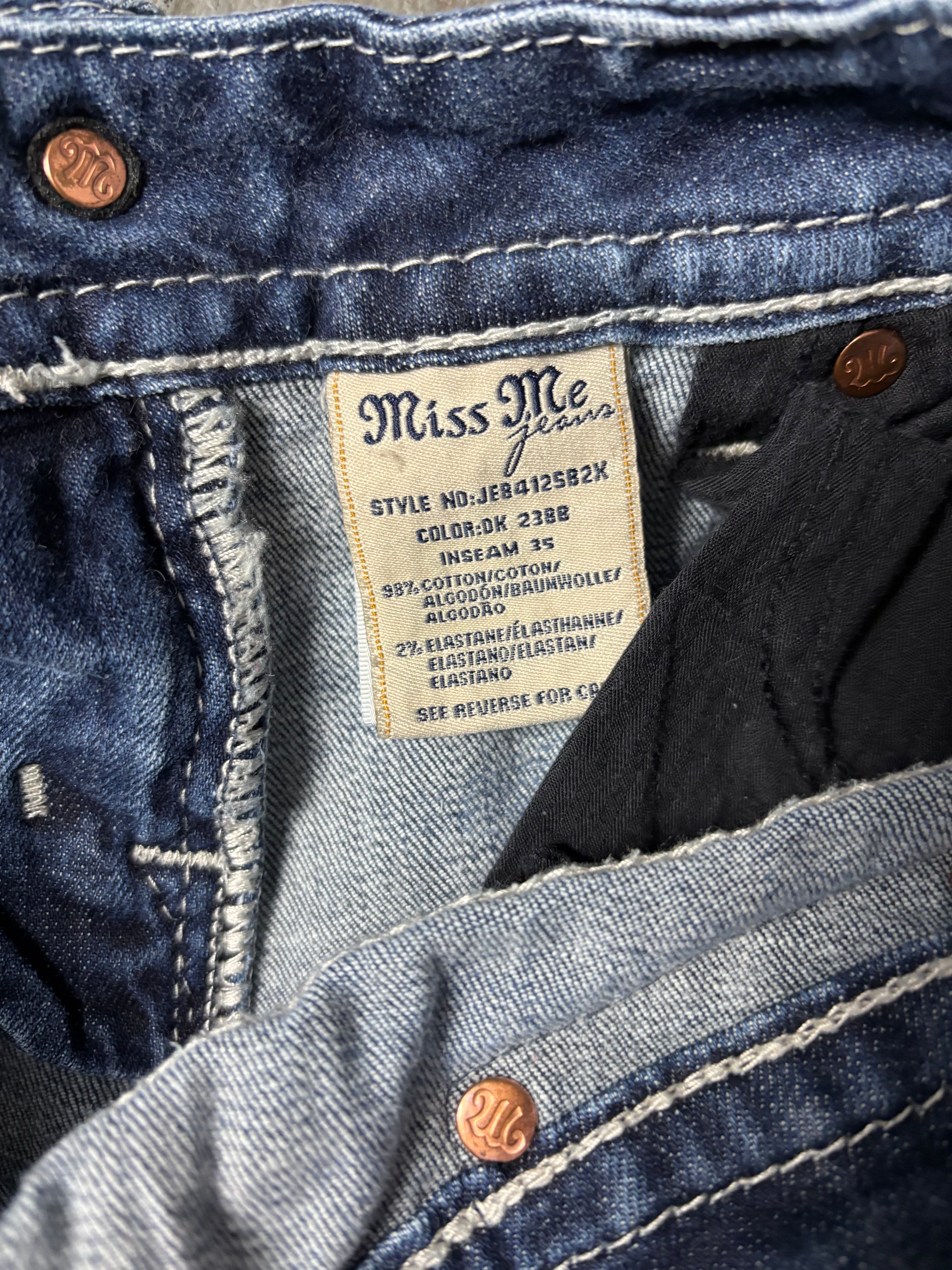 Vintage Miss Me Jeans Flared Bootcut