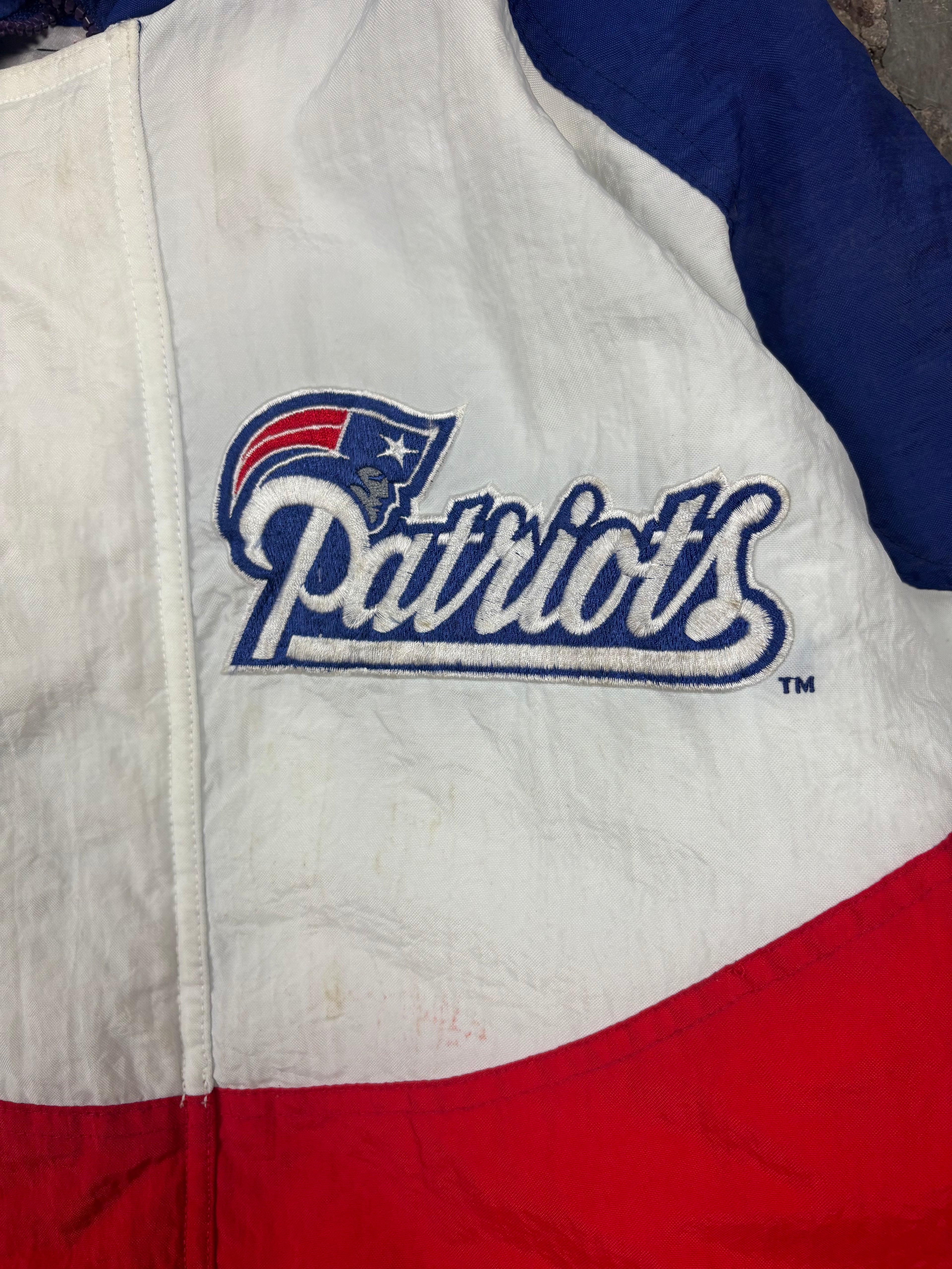 Vintage New England Patriots Jacke | Apex One Pro Line