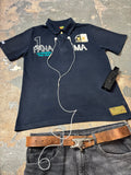Vintage La Martina Polo "La Hacienda" | Old Money Archive | Navy