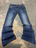 Vintage Miss Me Flared Jeans Blau
