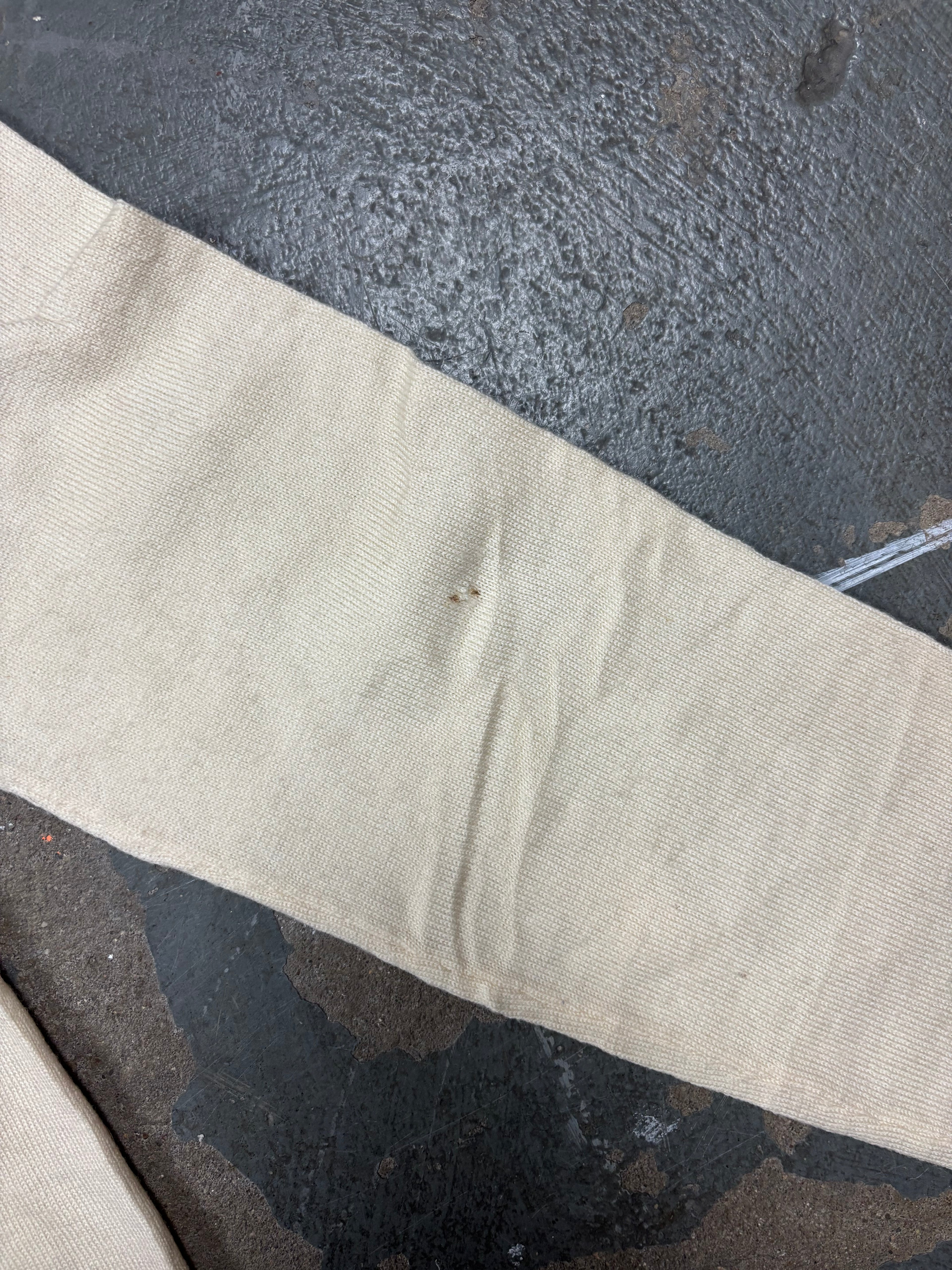 Vintage Patagonia Merino Wool Knit Cardigan Hoodie Cream