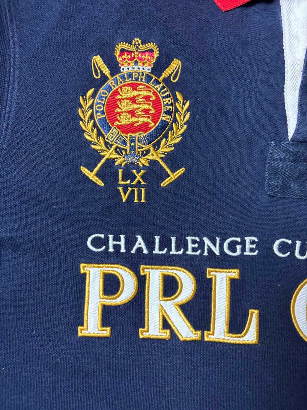 Vintage Polo Ralph Lauren PRL Club Shirt Navy