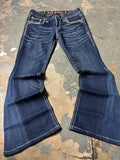 Vintage Rock Revival Jeans Flared Bootcut