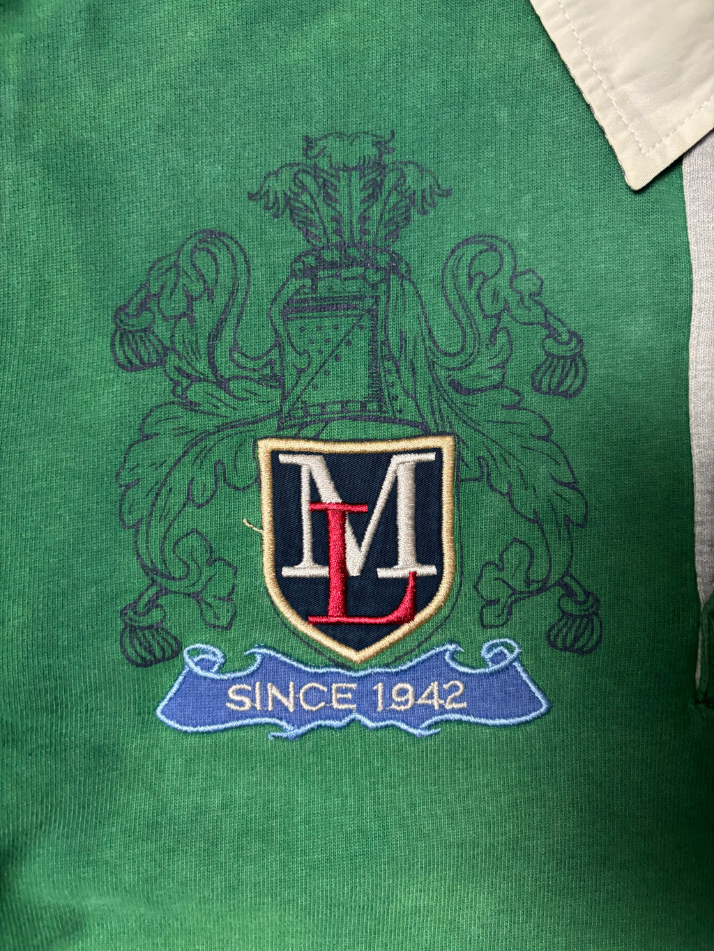 Vintage La Martina Rugby Polo | Old Money Archive | Green