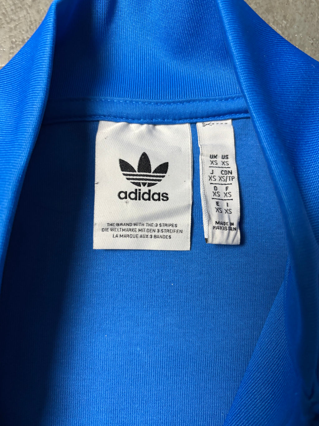 adidas Vintage Adidas Originals SST Track Jacket Royal Blue Y2K