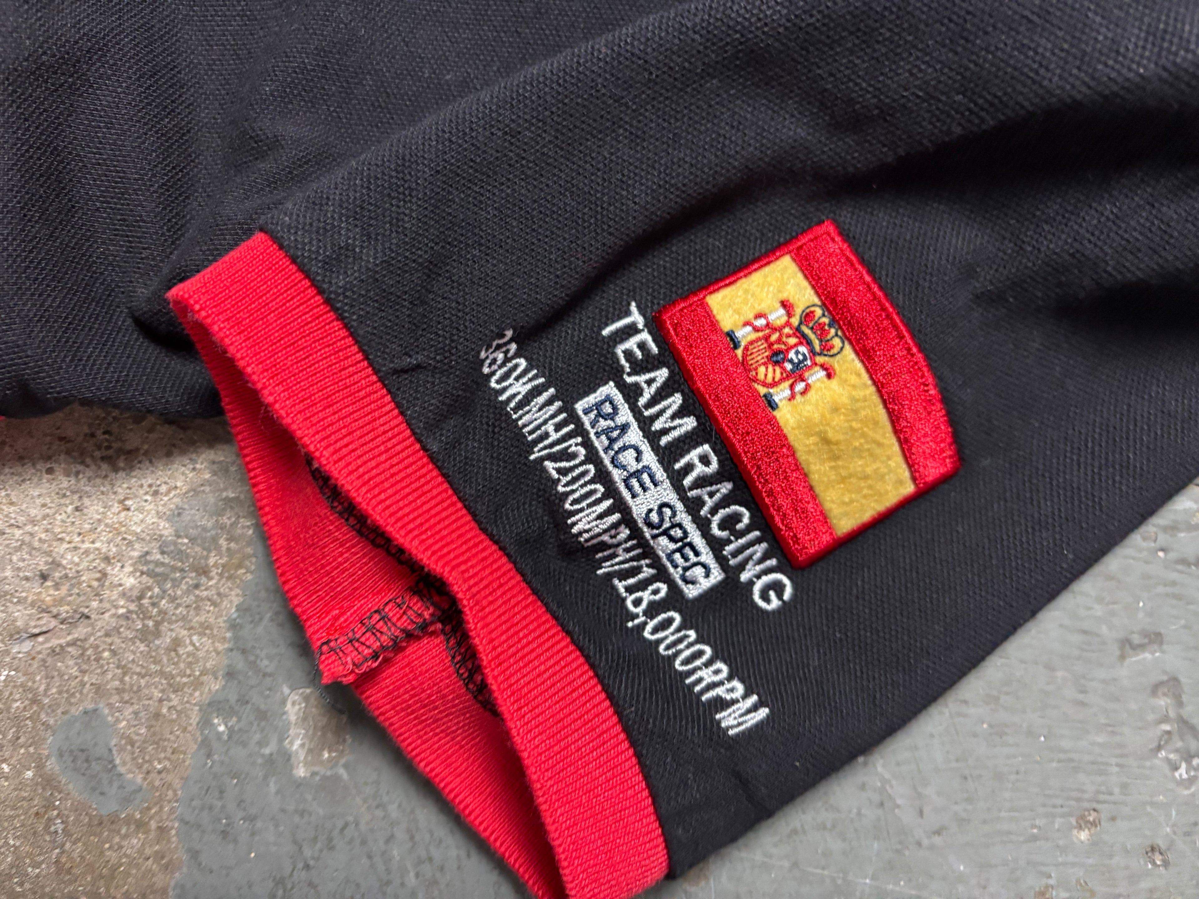 Vintage Polo Ralph Lauren España Racing Team Big Pony Custom Fit