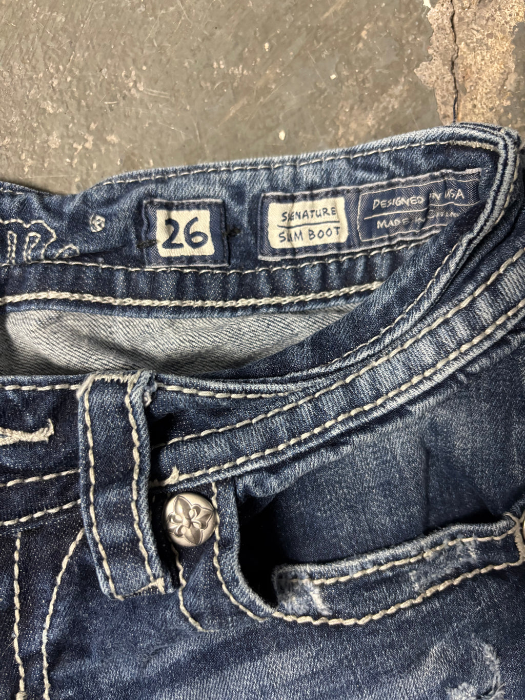 Vintage Miss Me Jeans Flared Bootcut