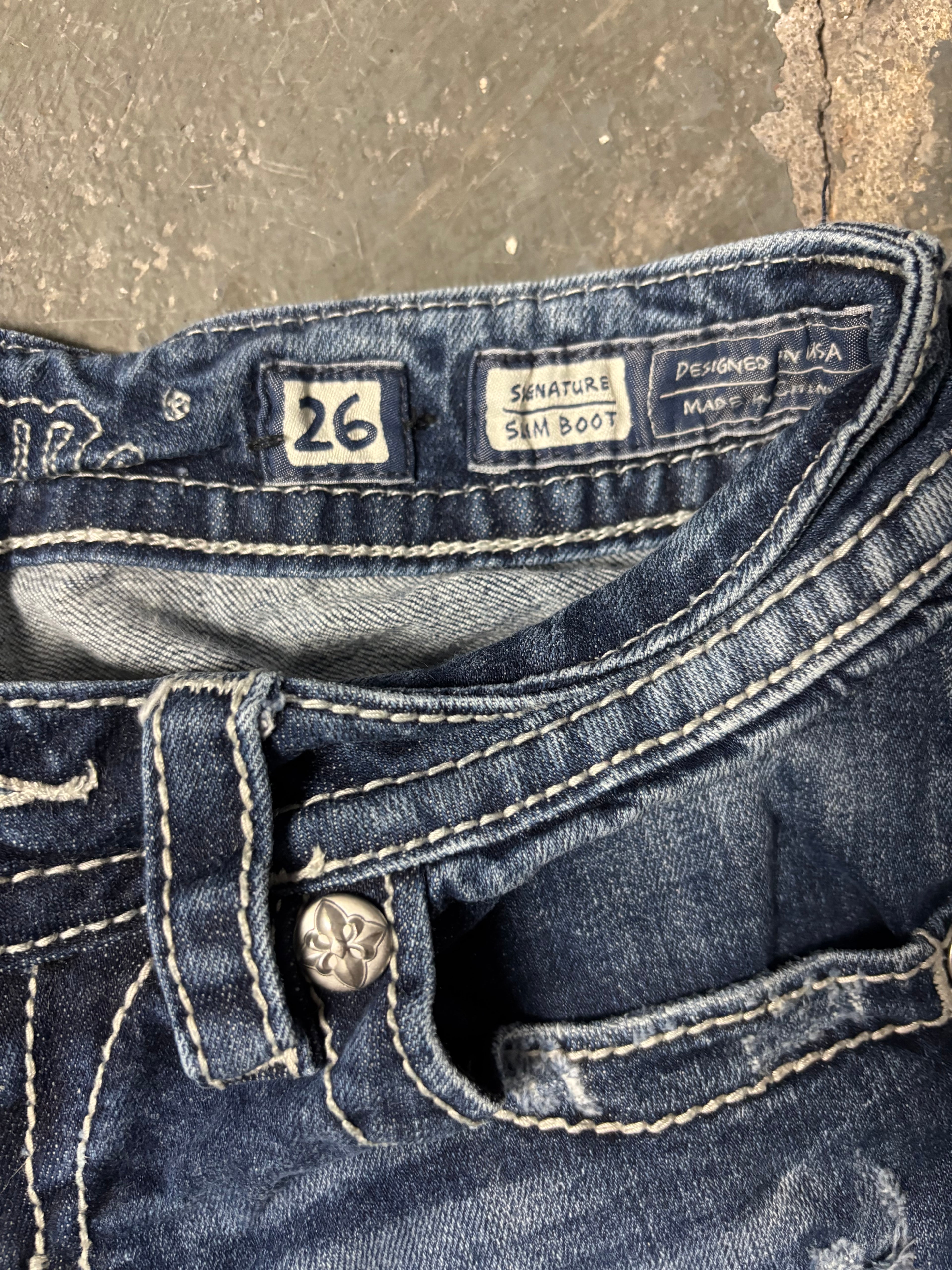 Vintage Miss Me Jeans Flared Bootcut