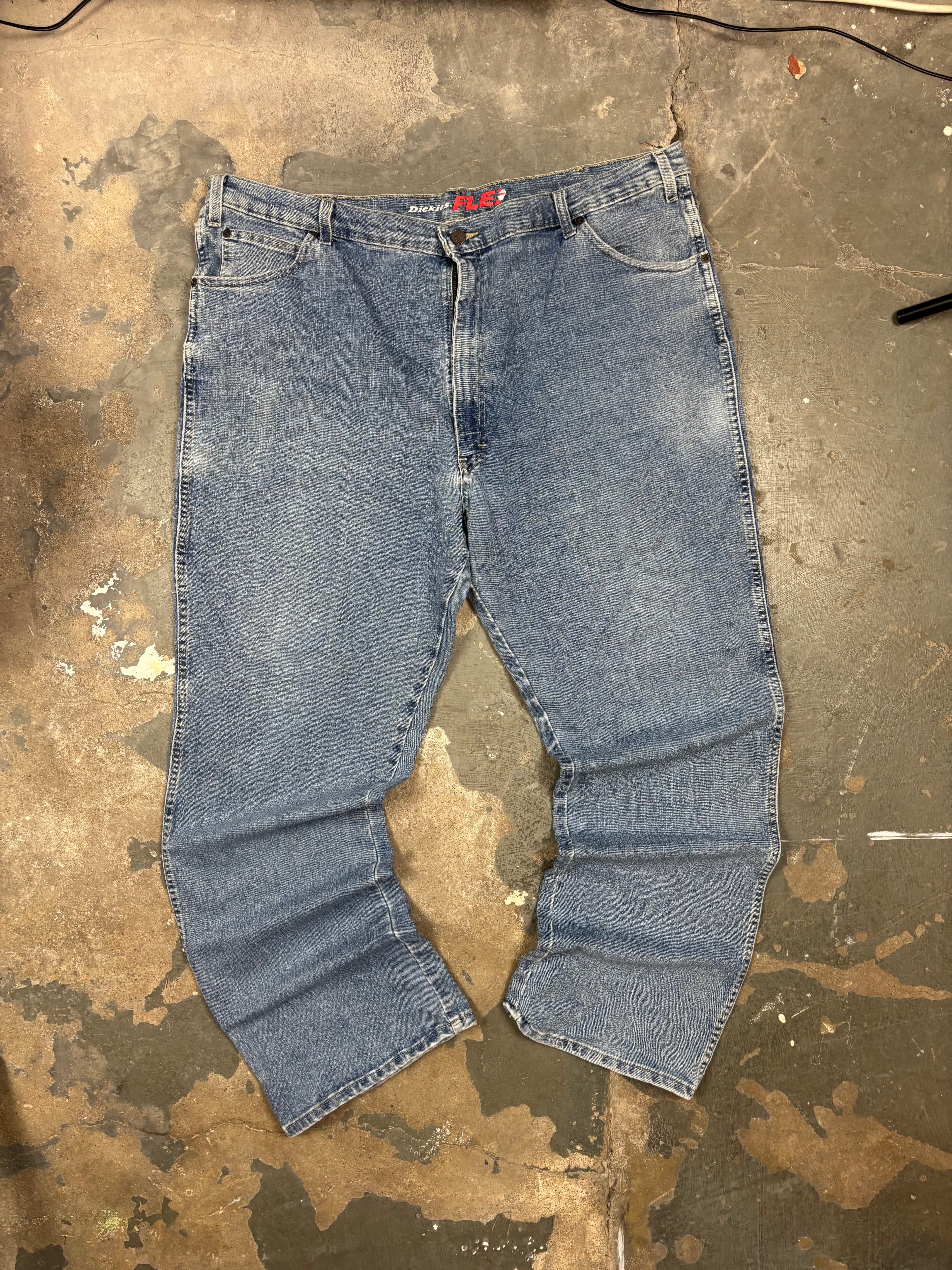 Vintage Dickies Flex Denim Jeans Light Blue