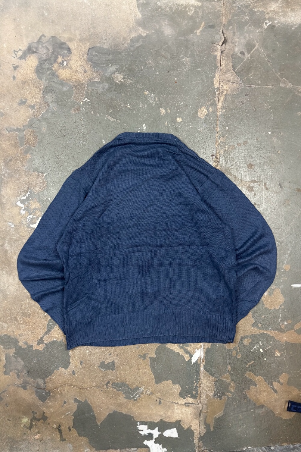 Vintage Diesel Jeans Sweater Navy 90s Boxy Fit (L)