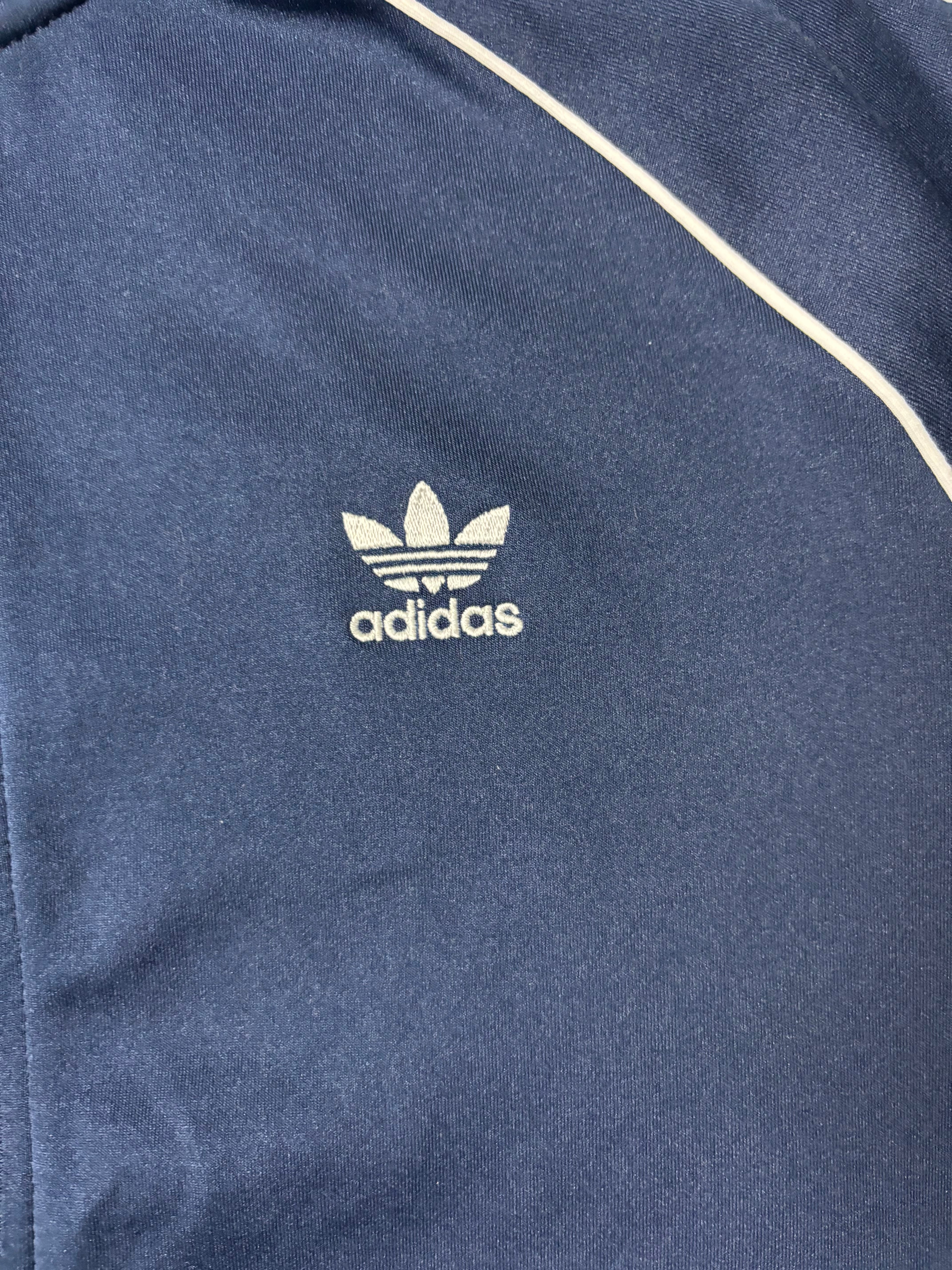 Vintage Adidas Originals Firebird Track Jacket Navy