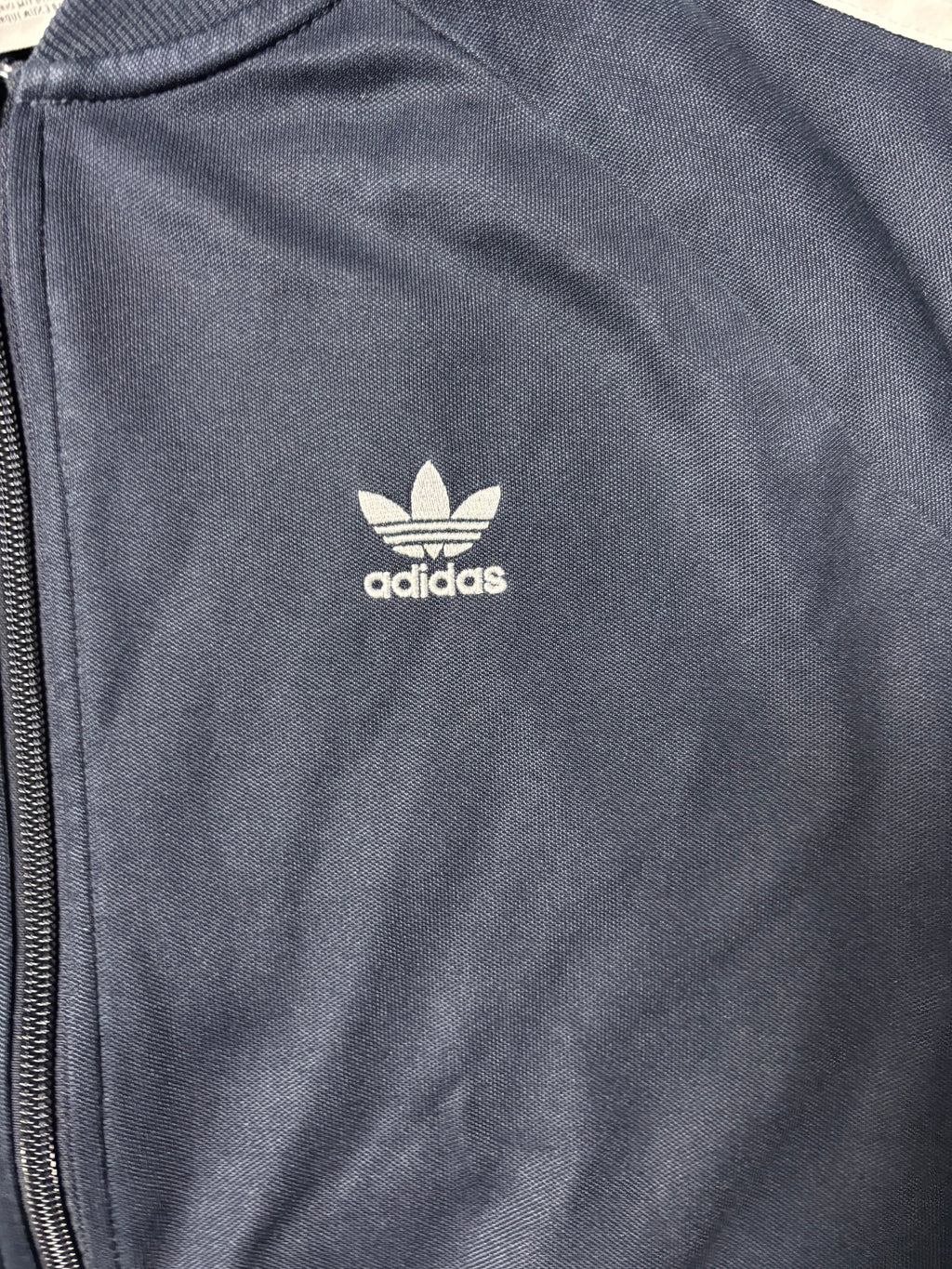 Vintage Adidas Originals Firebird Style Track Jacket Navy Y2K S