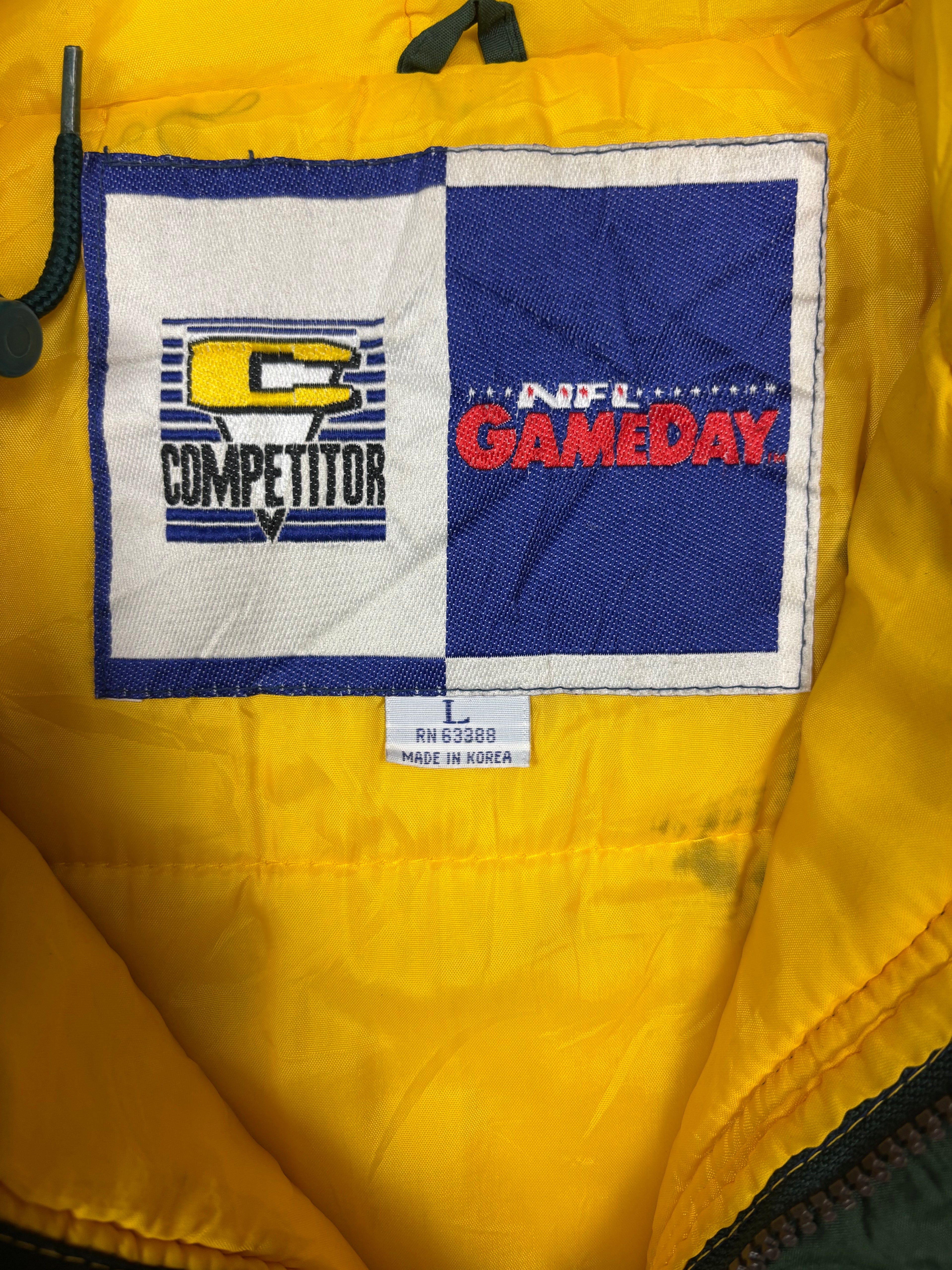 Vintage Green Bay Packers Parka | 90s Winterjacke NFL