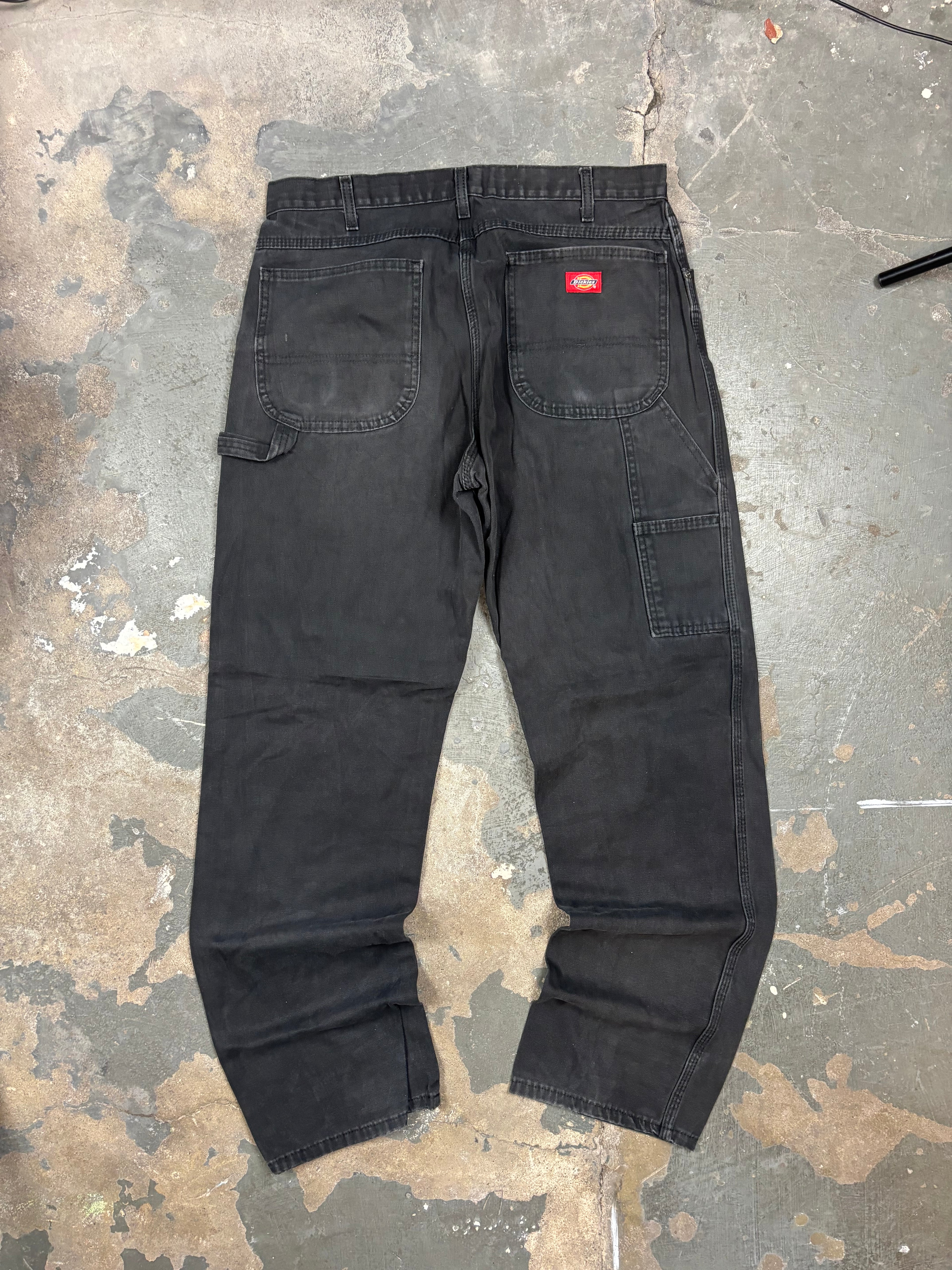 Vintage Dickies Carpenter Work Pants Faded Black