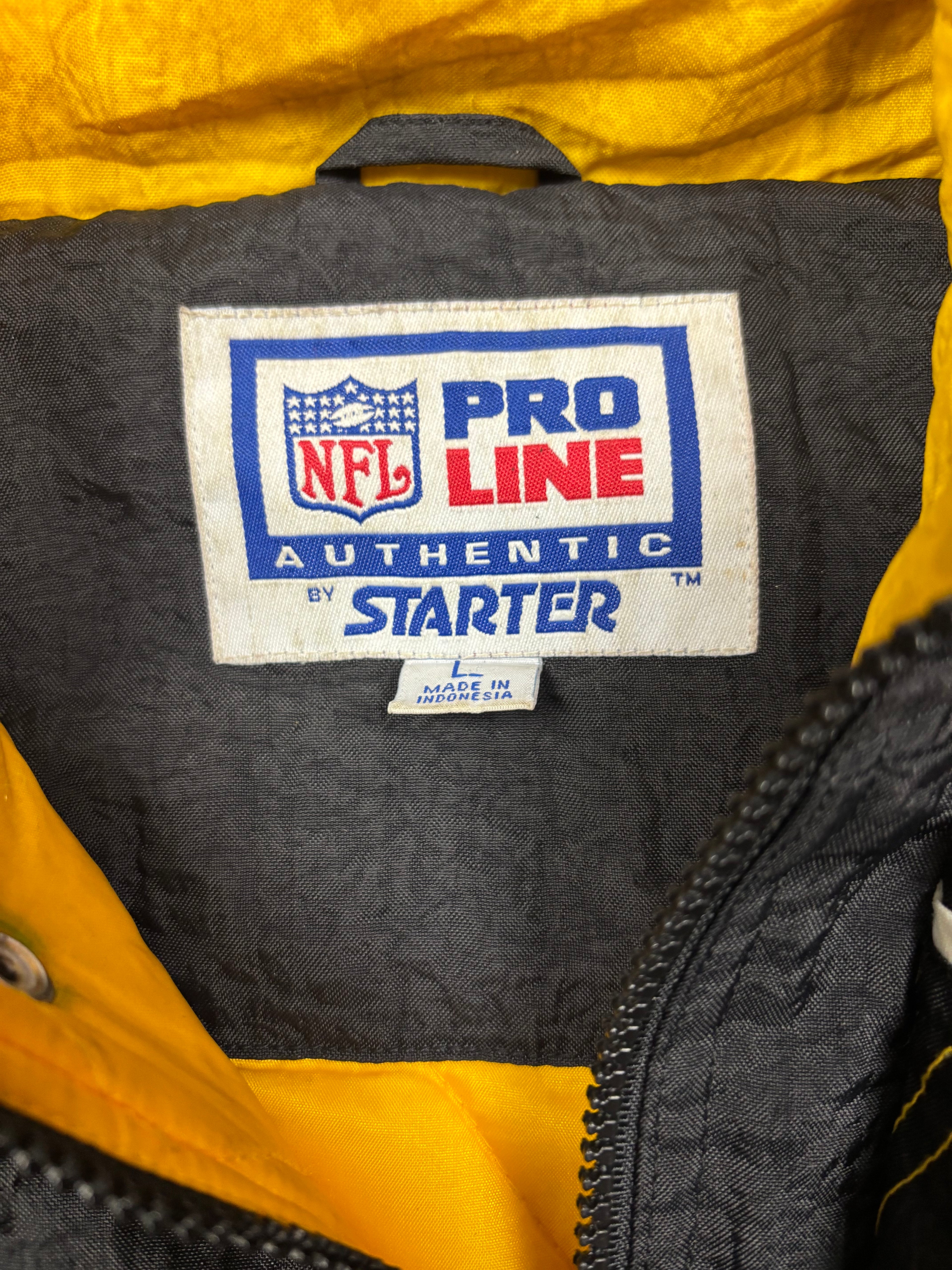 Vintage Pittsburgh Steelers Jacke | Starter Puffer 90s