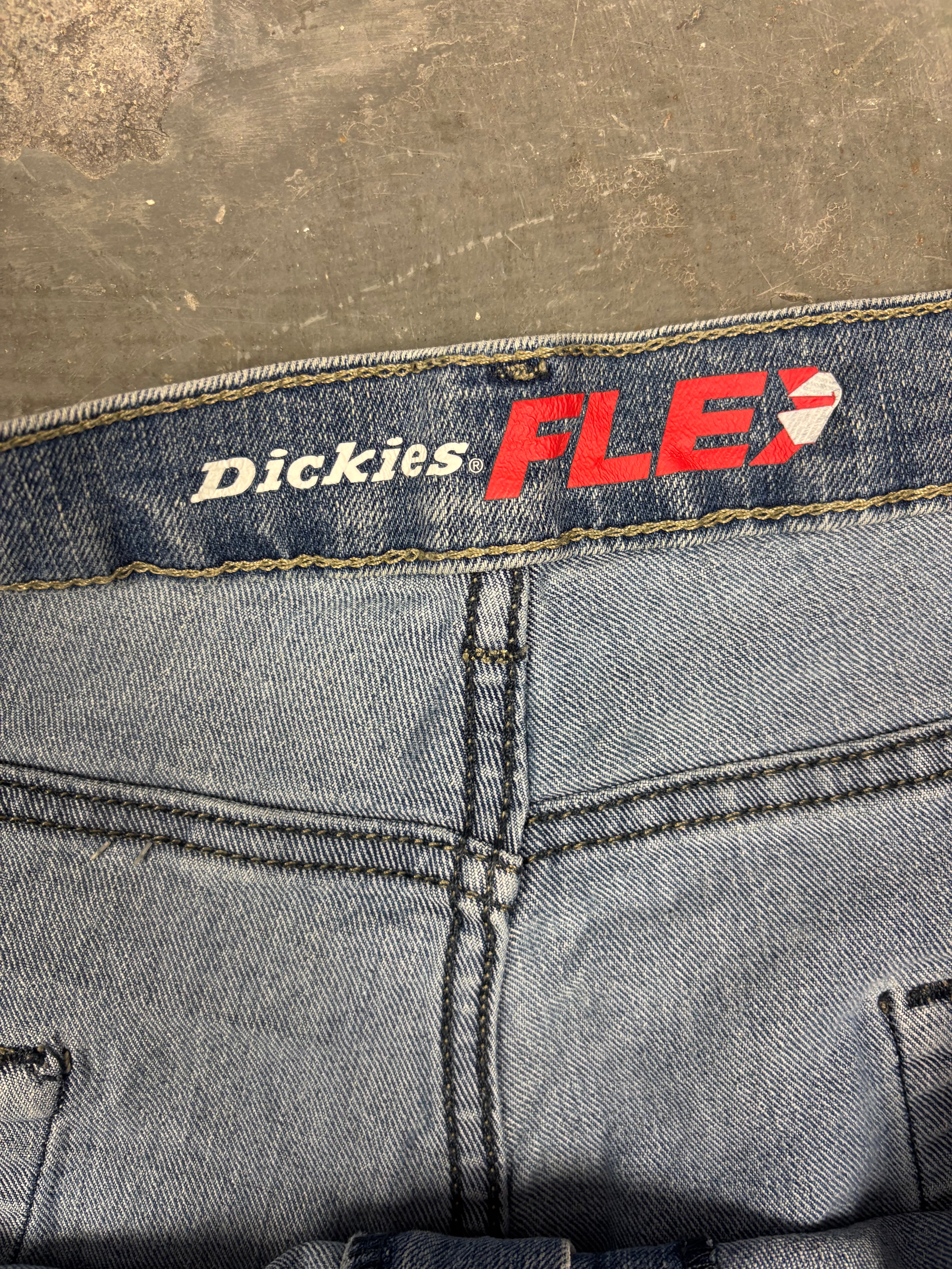 Vintage Dickies Flex Denim Jeans Light Blue