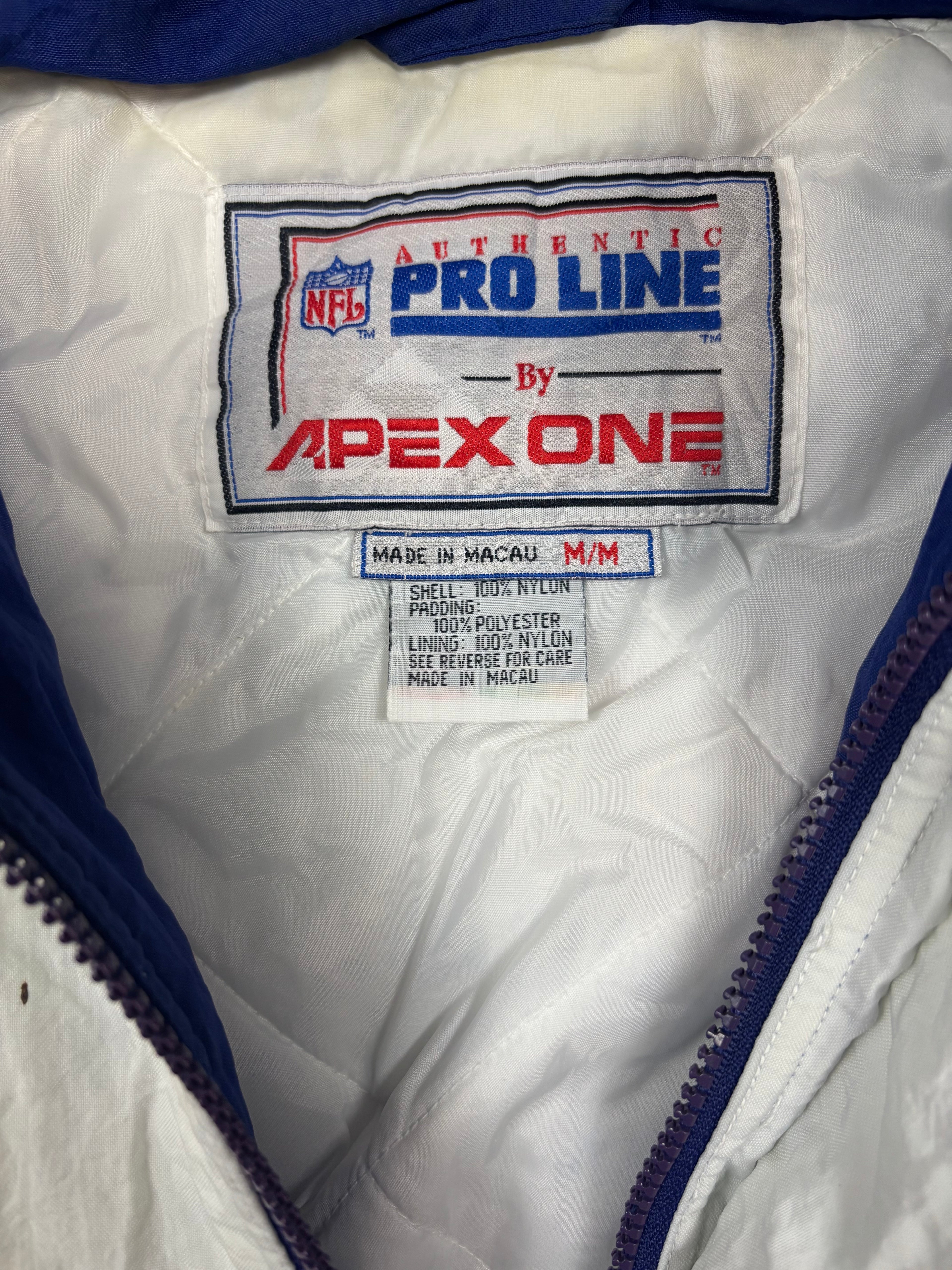 Vintage New England Patriots Jacke | Apex One Pro Line