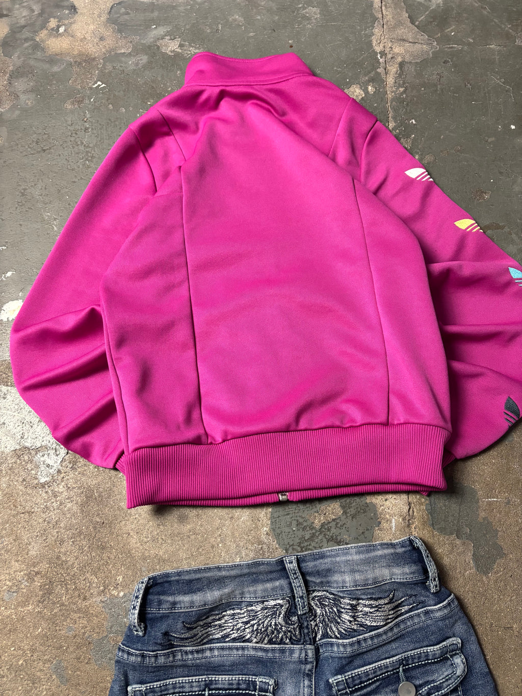 Vintage Adidas Firebird Track Jacket Pink