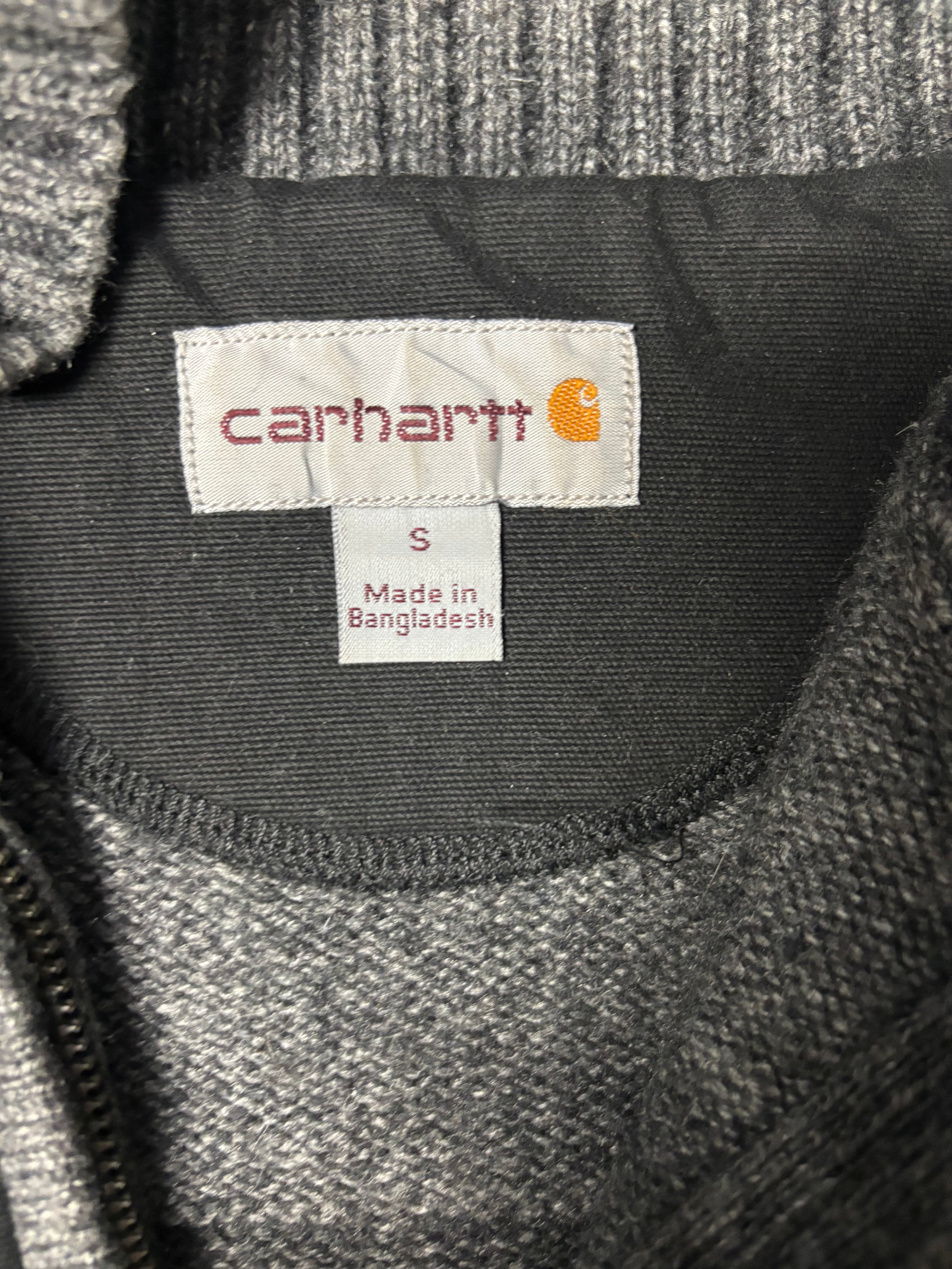 Vintage Carhartt Half-Zip Pullover Gorpcore Strick (M)