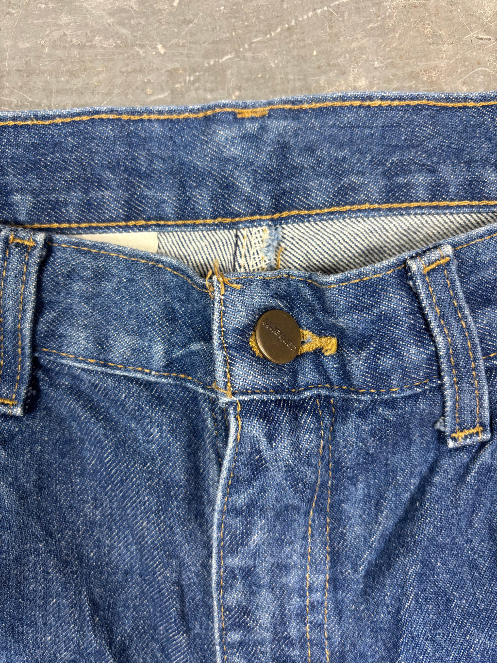 Vintage Carhartt B17 Denim Jeans Blau