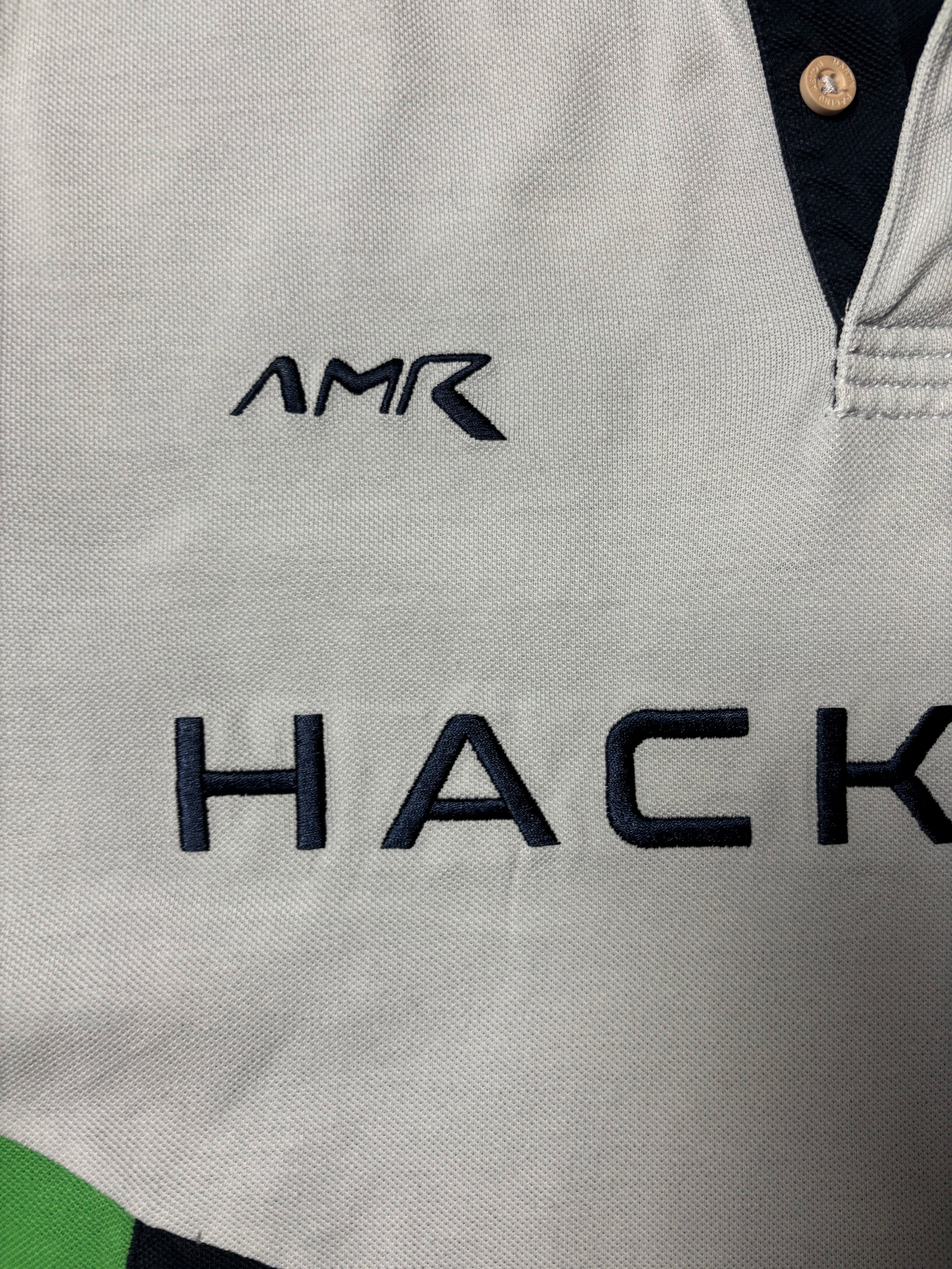 Vintage Hackett AMR Aston Martin Racing Polo Colorblock