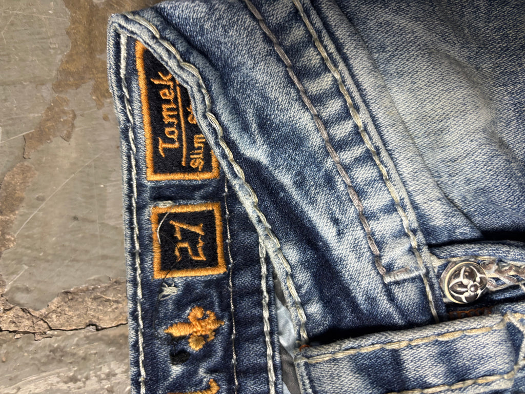 Vintage Rock Revival Jeans Tomek | Flared Pants W27