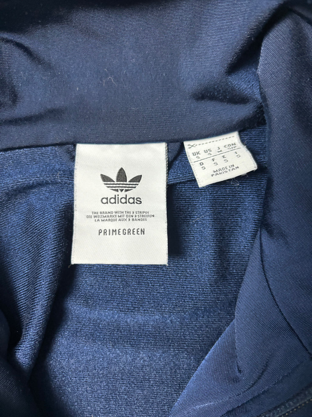 Vintage Adidas Firebird Trainingsjacke Navy Blau
