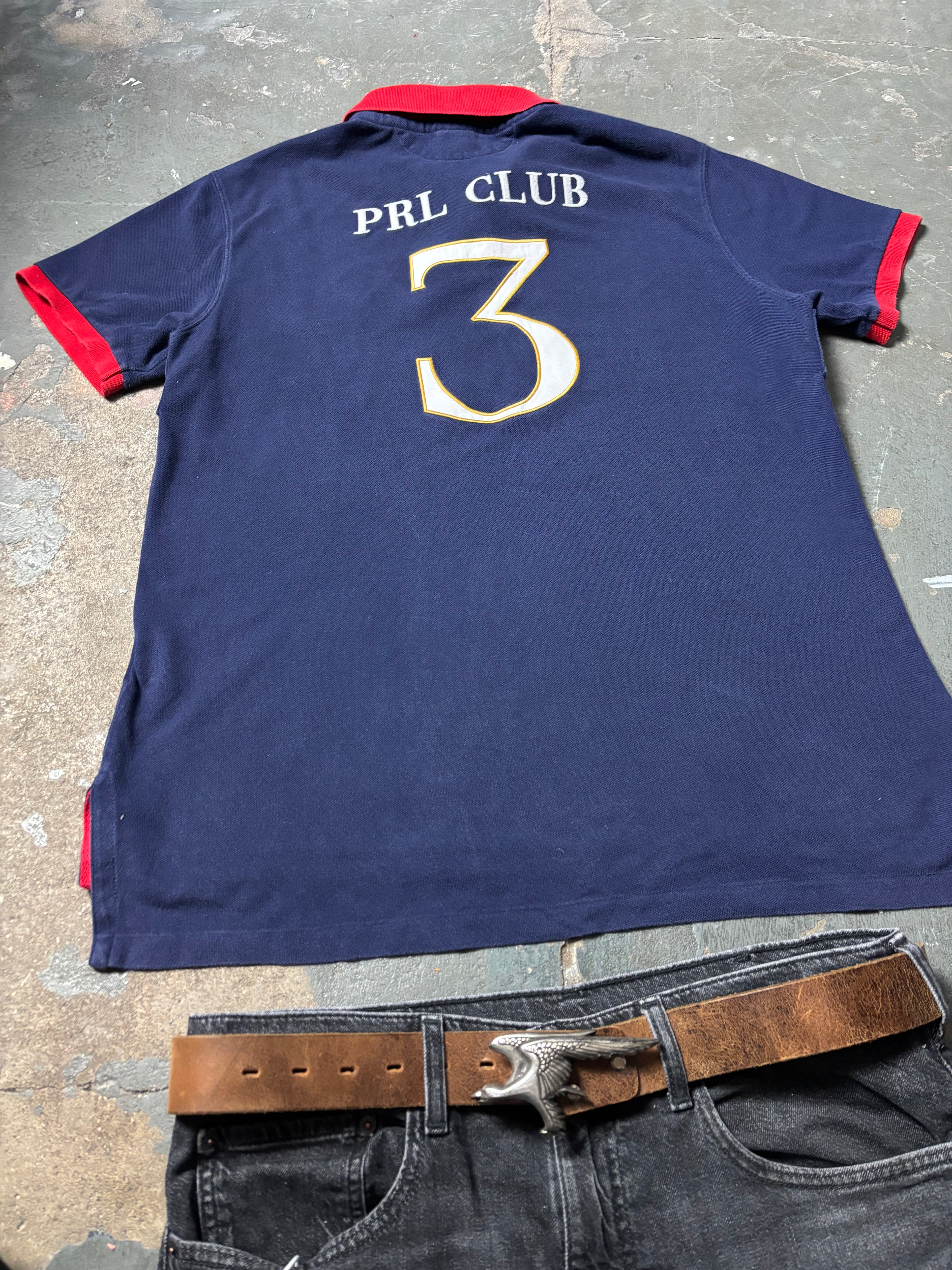 Vintage Polo Ralph Lauren PRL Club Shirt Navy
