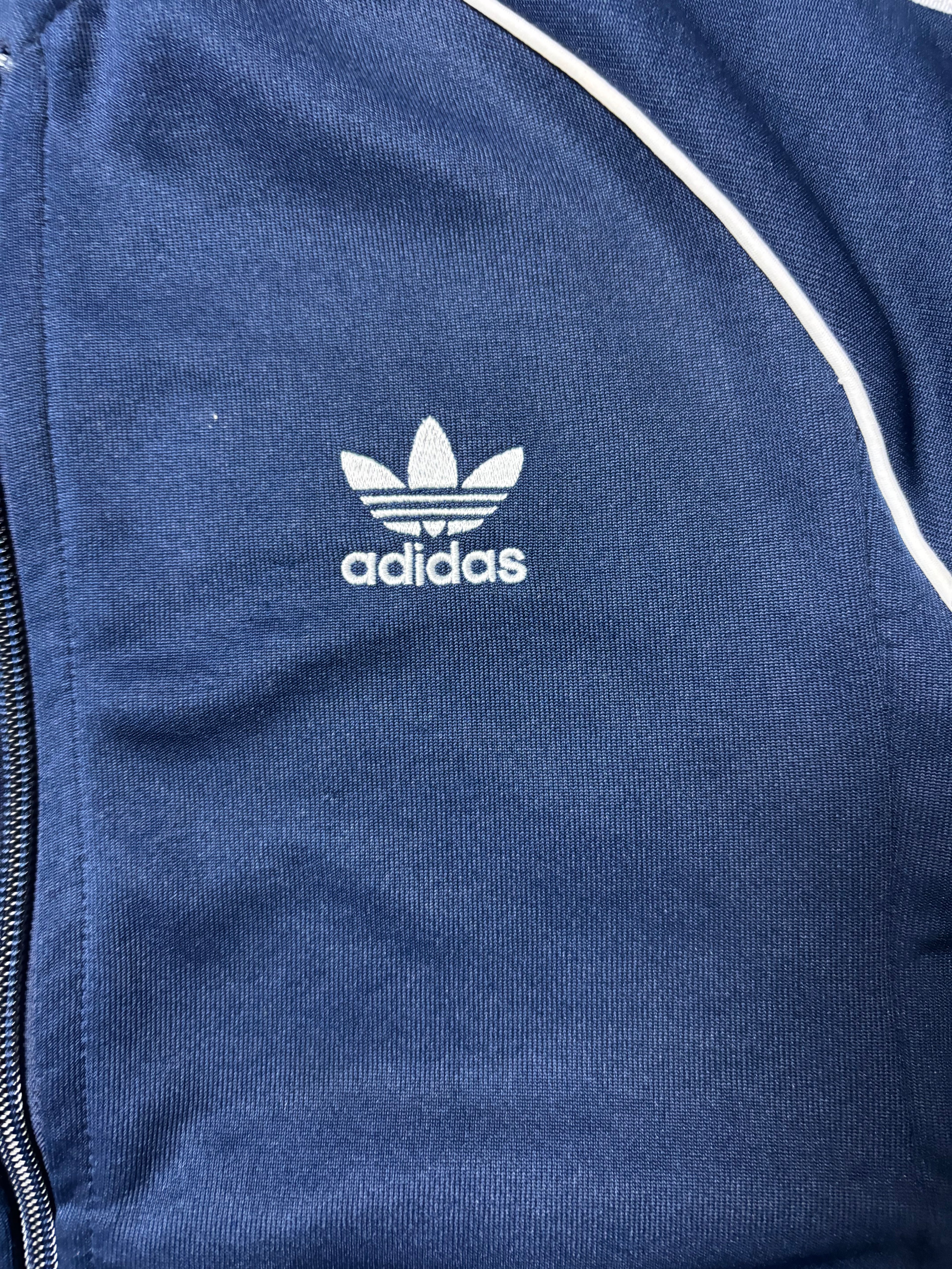Adidas Originals Firebird Style Track Jacket Navy Parley