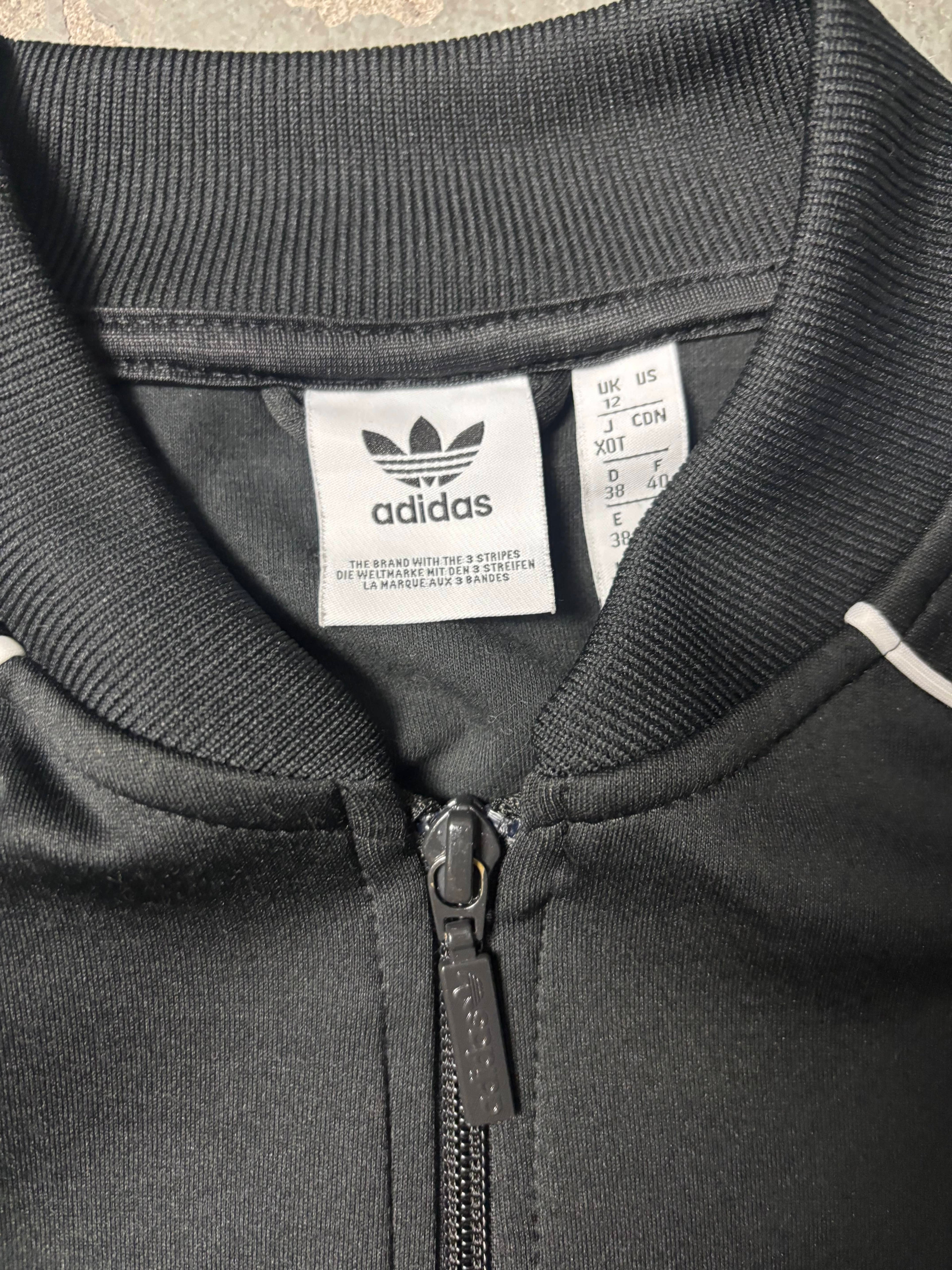adidas Vintage Adidas Originals SST Track Jacket Schwarz Y2K