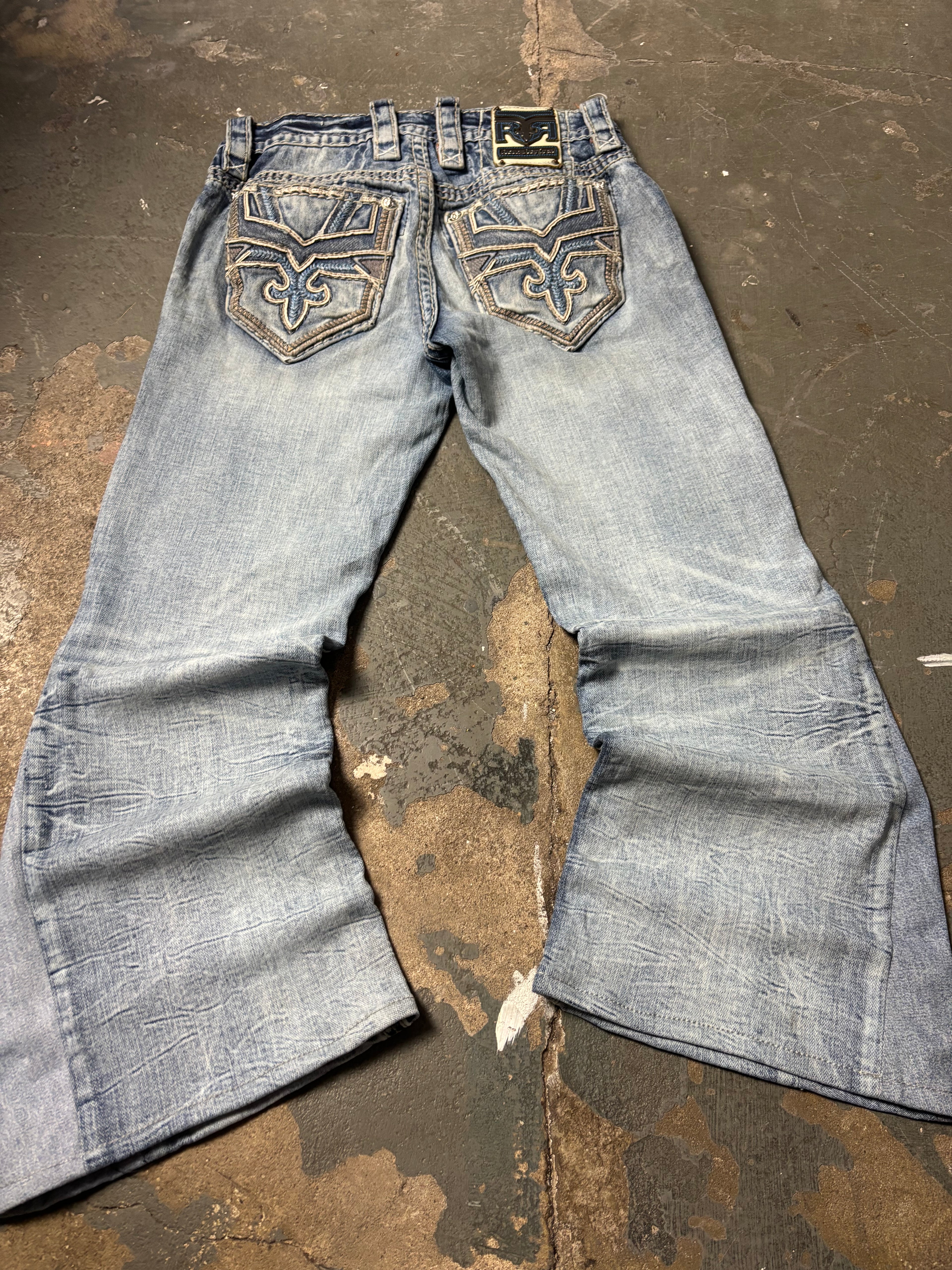 Vintage Rock Revival Jeans Tomek | Flared Pants W27