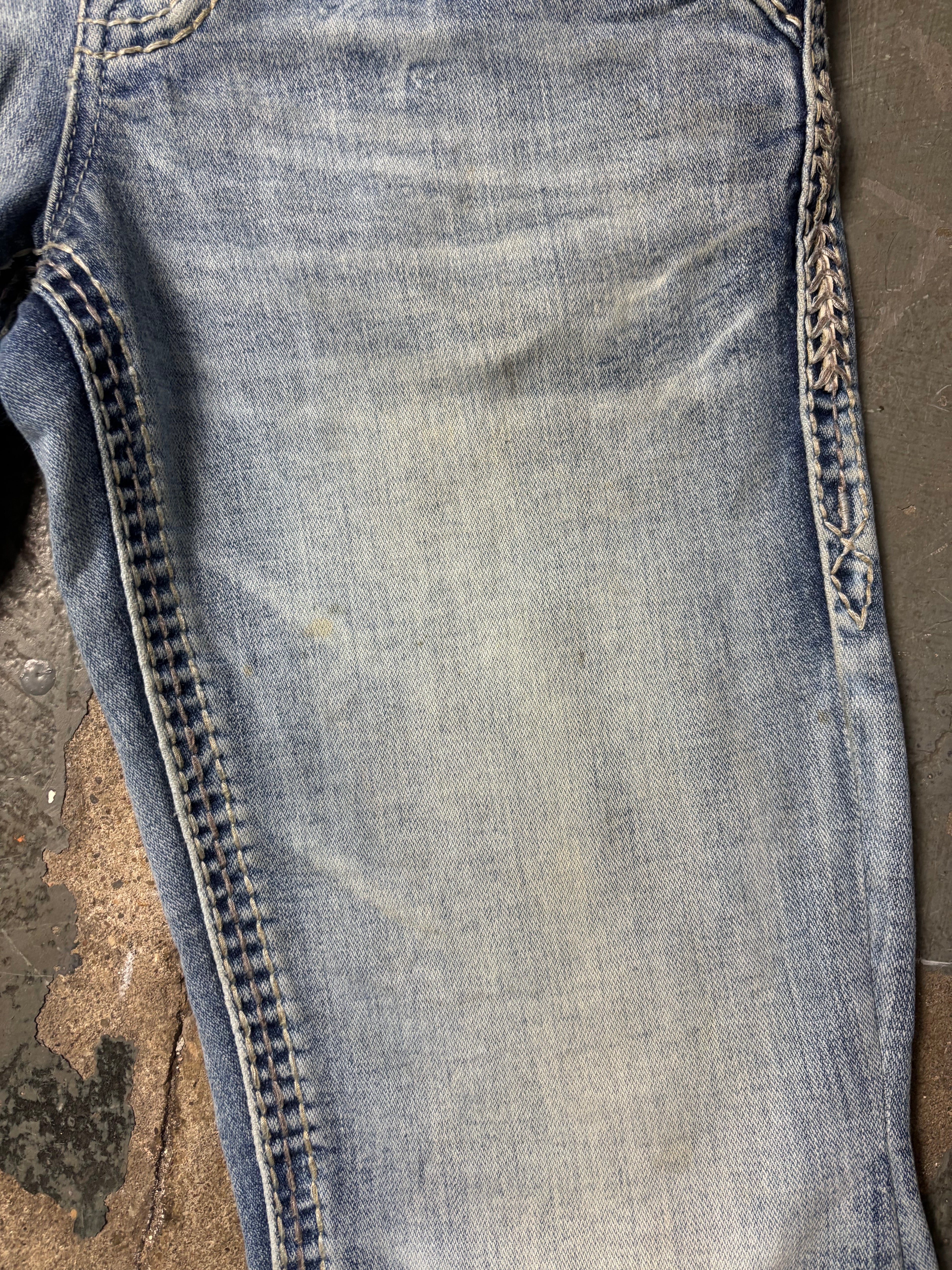Vintage Rock Revival Jeans Tomek | Flared Pants W27