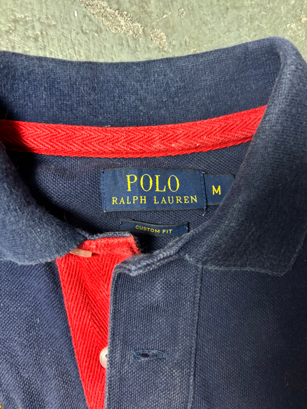 Vintage Polo Ralph Lauren Snow Polo Challenge Cup Big Pony Polo Navy M
