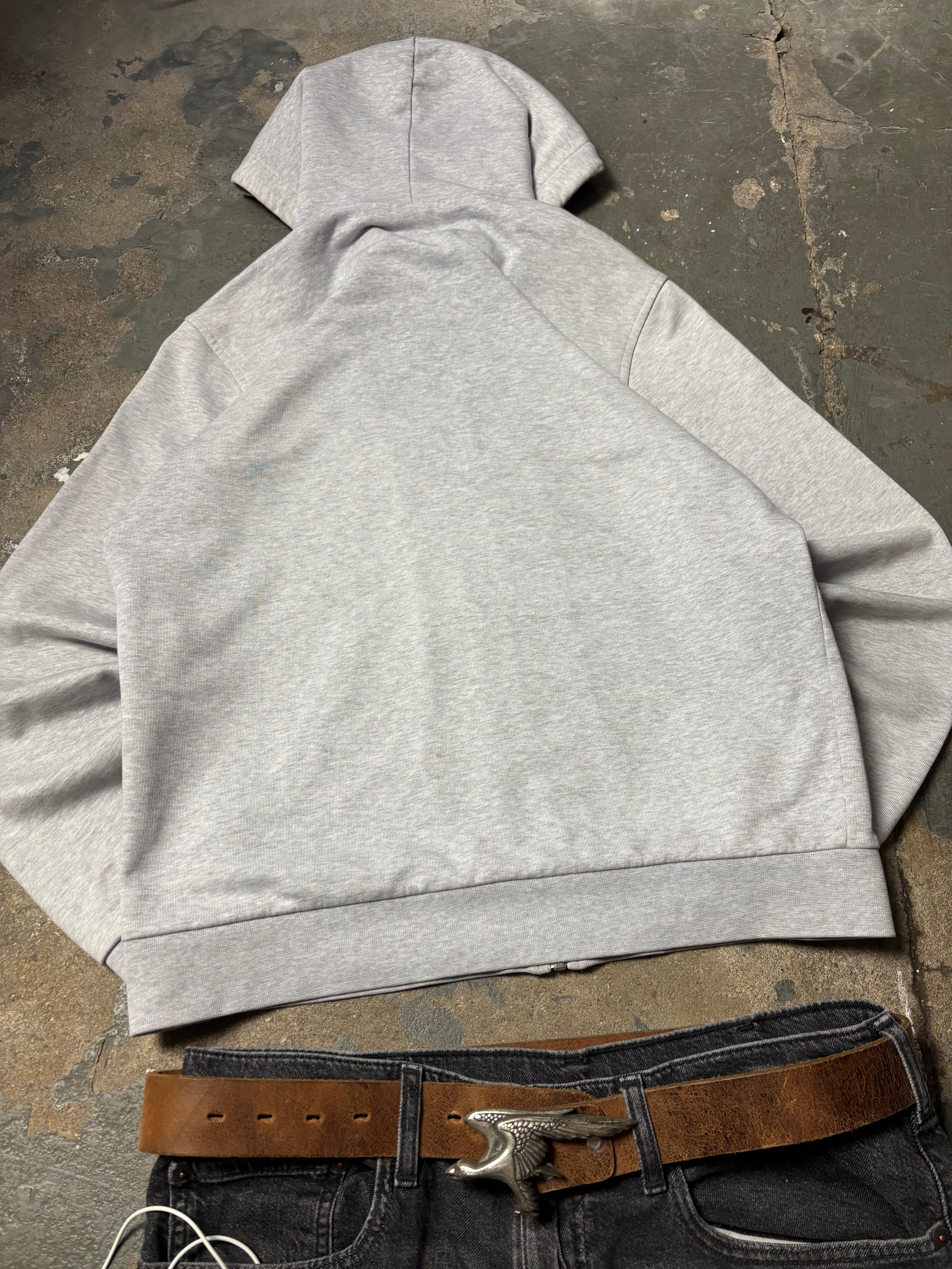 Vintage Lacoste Zipper Grau