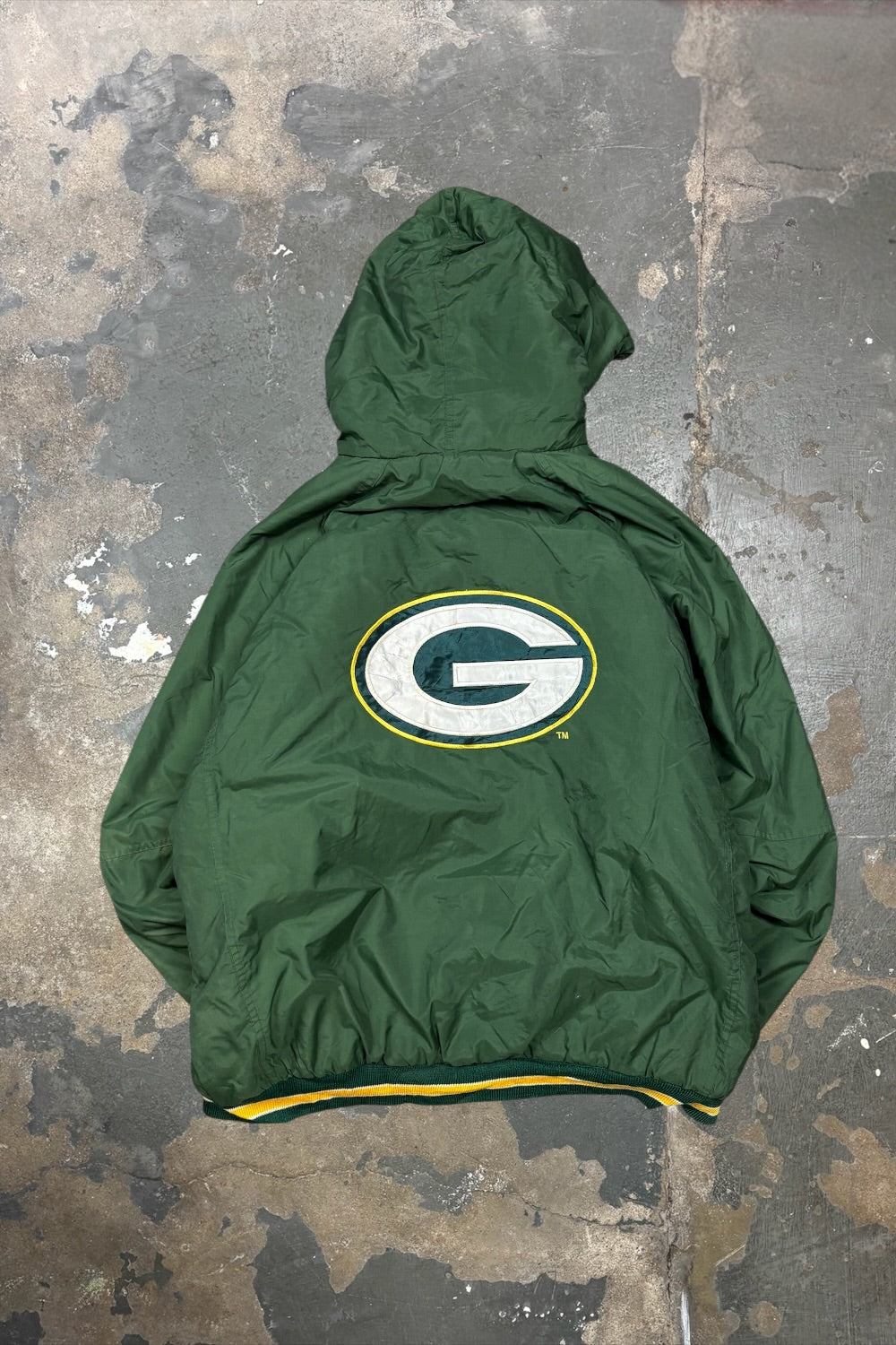Vintage Green Bay Packers Parka | 90s Winterjacke NFL