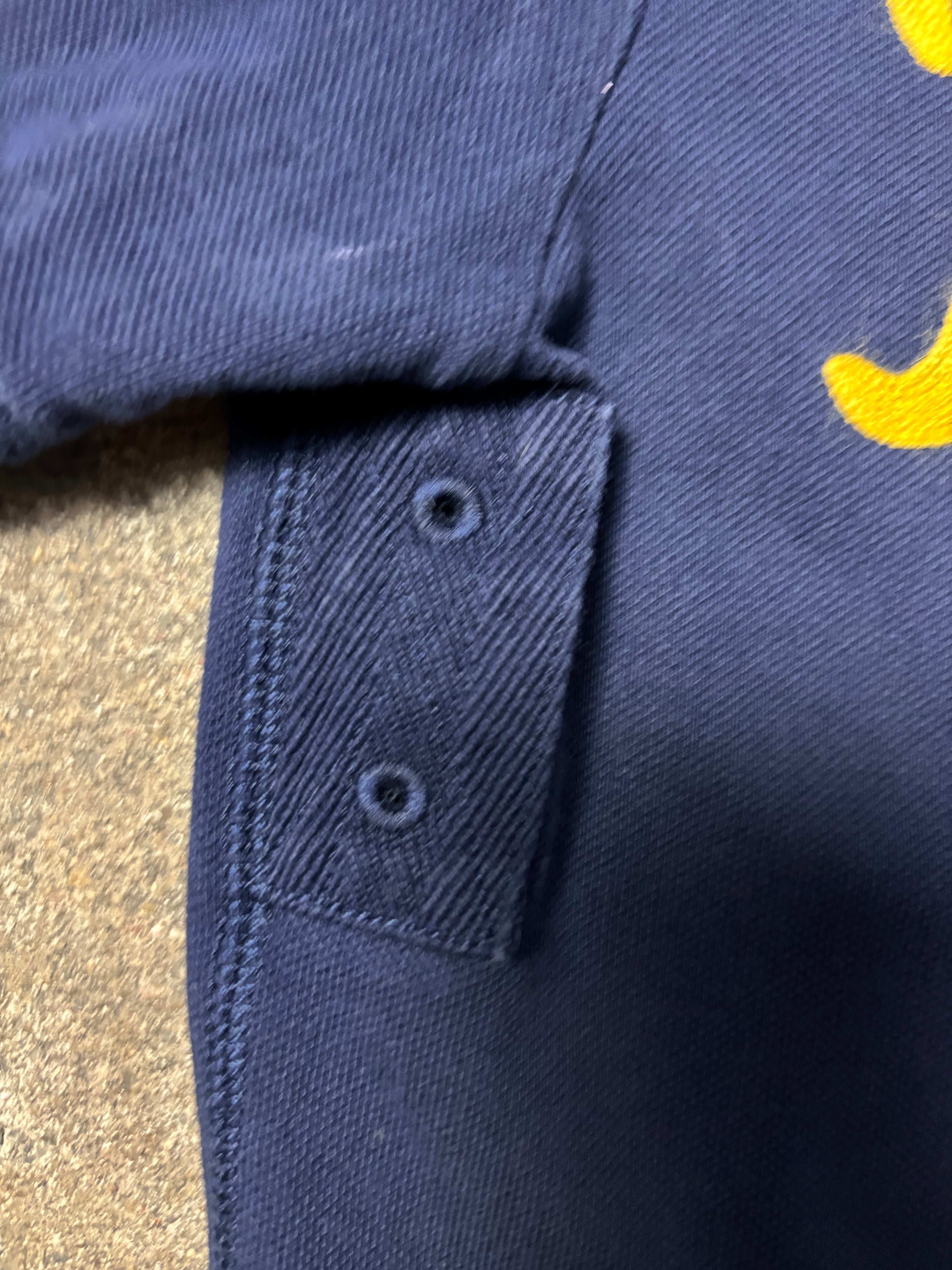 Vintage Polo Ralph Lauren RL Script 67 Shirt Navy