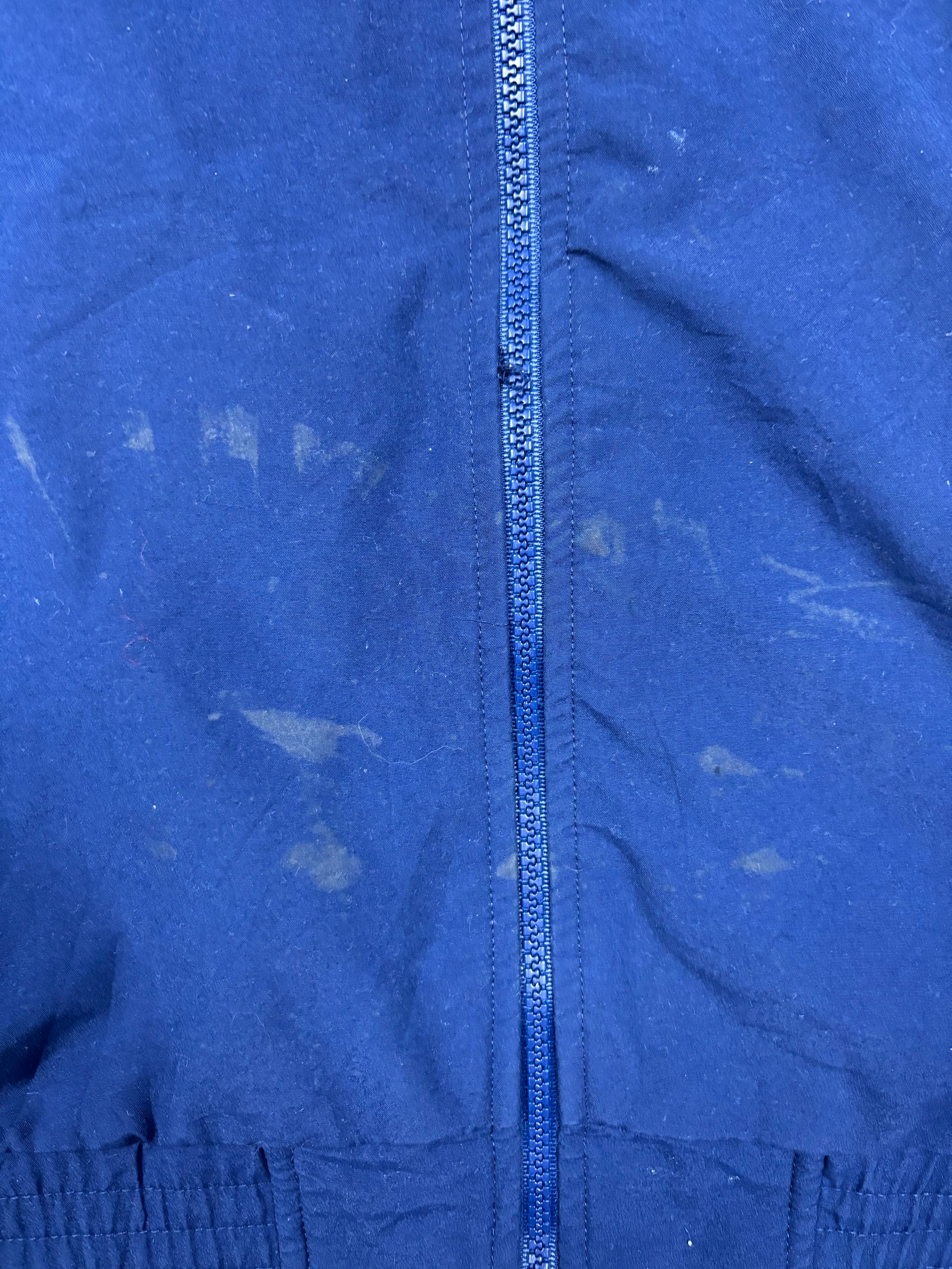 Vintage Adidas Track Jacket Big Logo Thrashed (XXL)