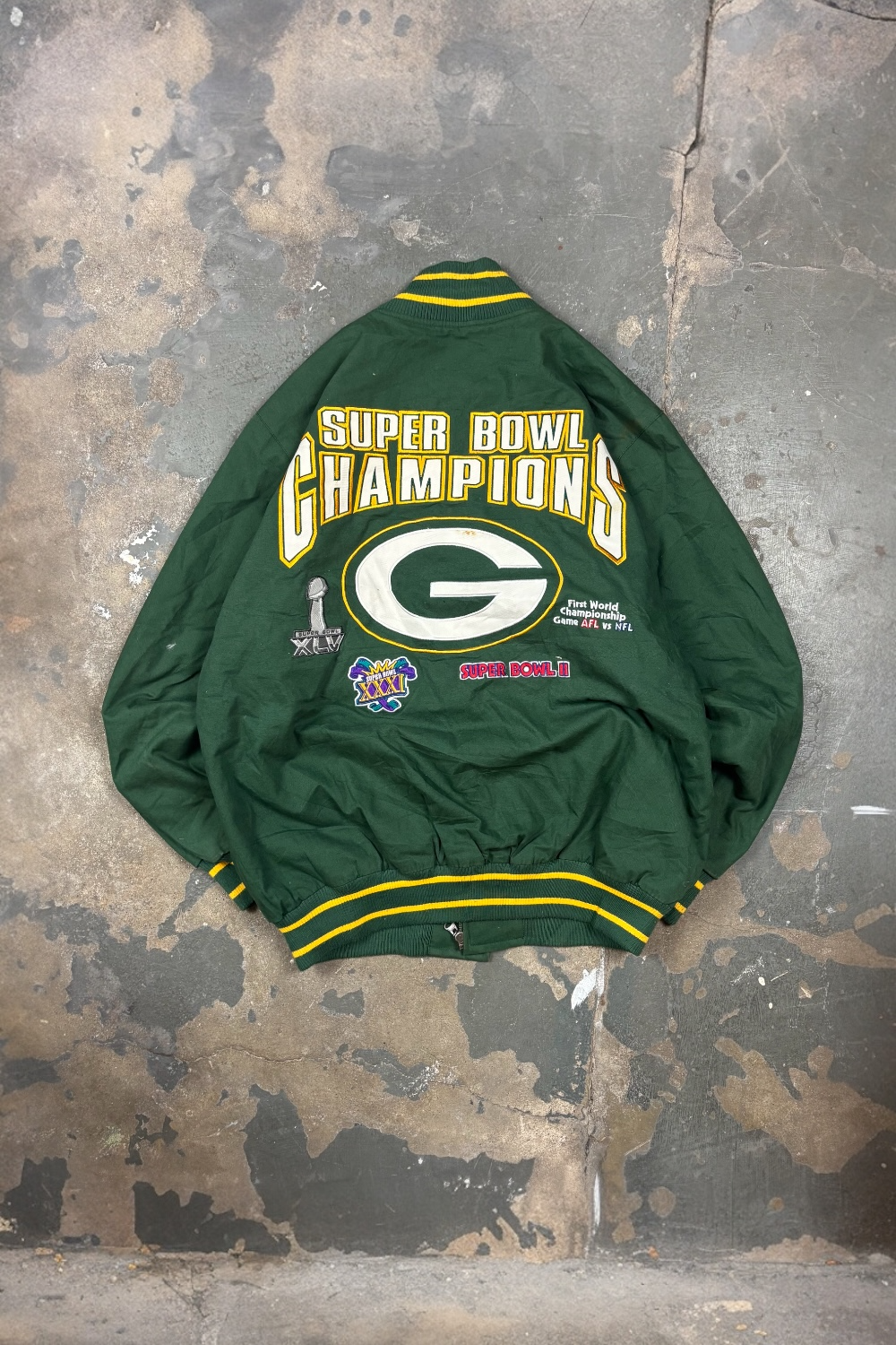 Vintage Green Bay Packers Jacke | G-III Super Bowl NFL